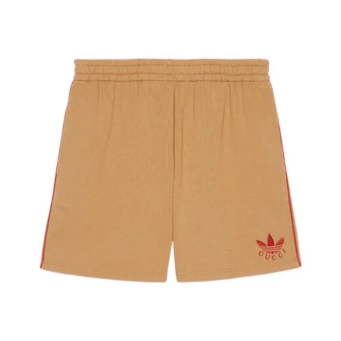 GUCCI X Adidas Cotton Jersey Shorts
