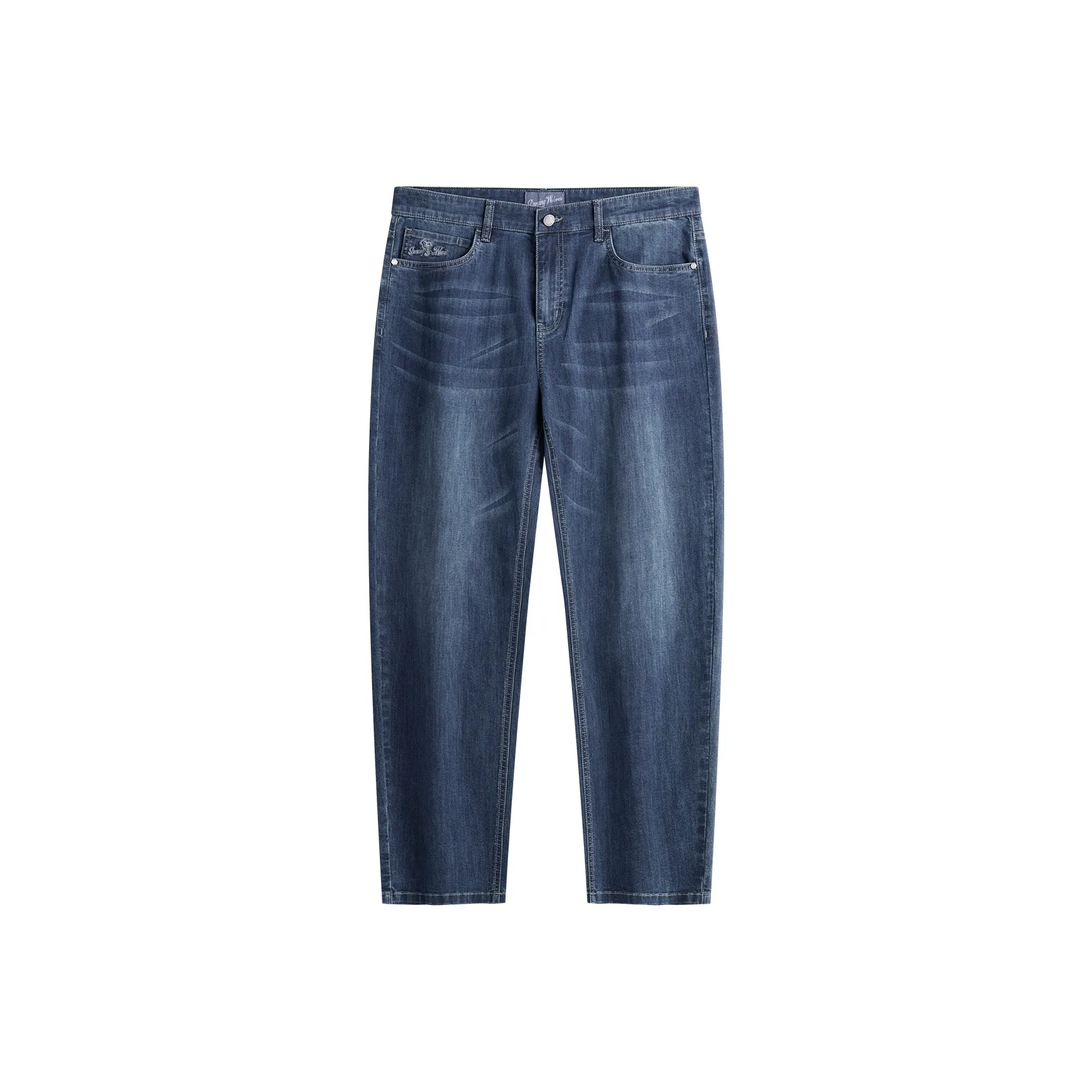 Dance With Wolves Jeans Men's Dark Blue