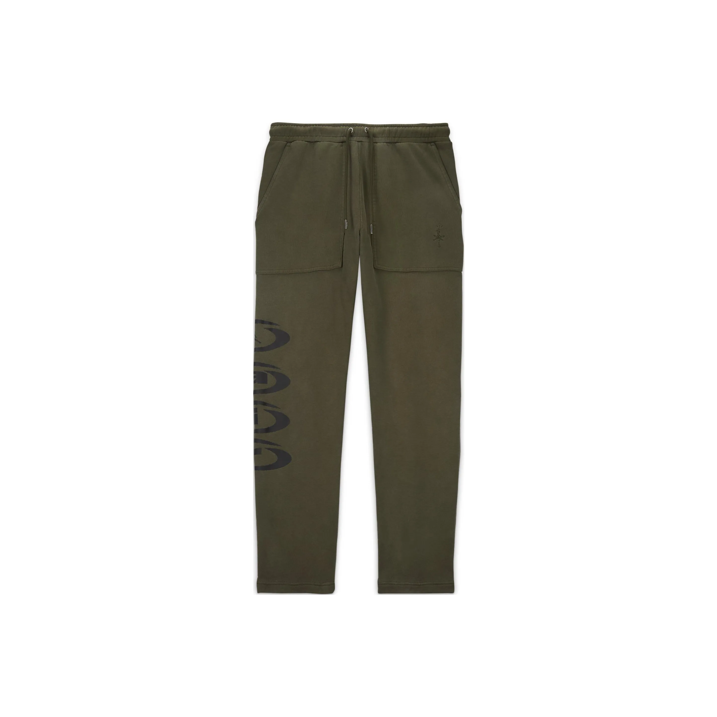 Travis Scott x Air Jordan Travis Scott SS24 Повседневные брюки Мужские Армейский зеленый