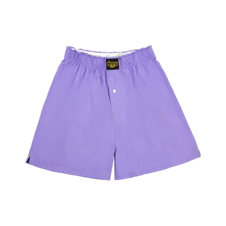 Drew House Letter Logo Series Casual Shorts Unisex Lavender