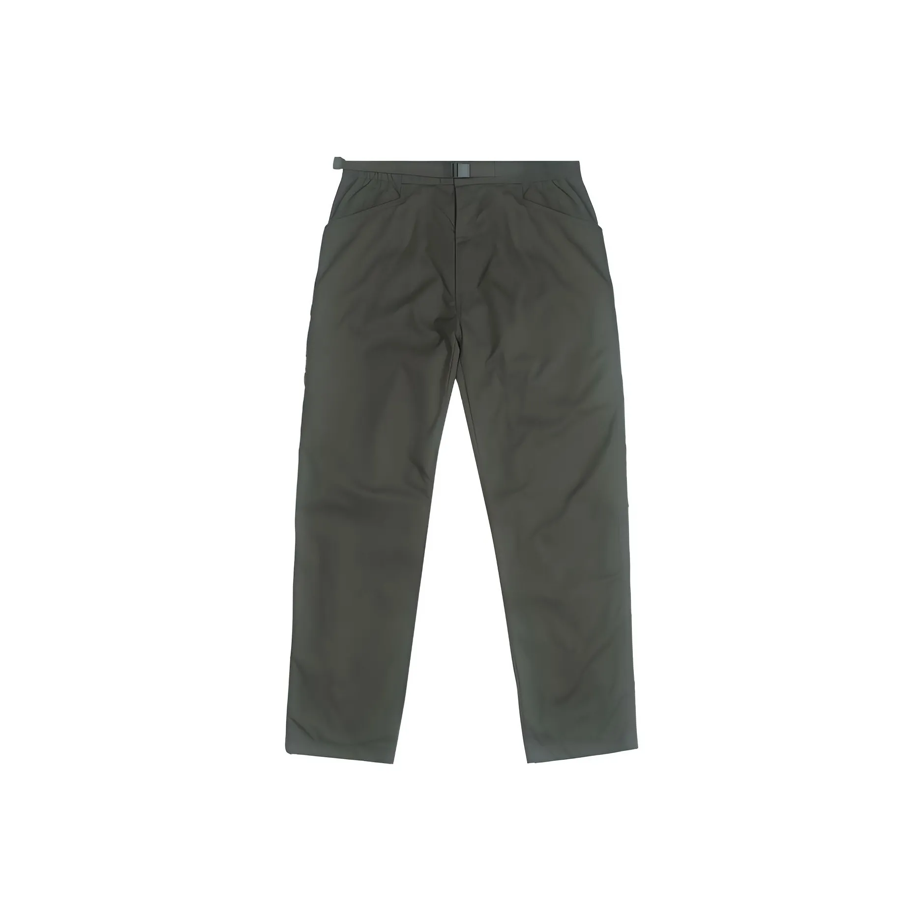 UNIQLO Повседневные брюки Унисекс Темно-оливковый