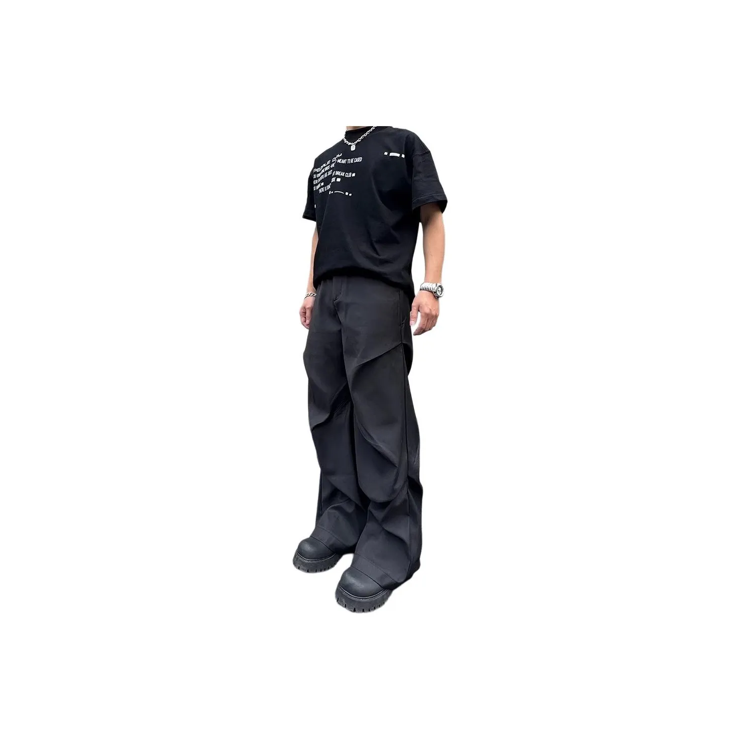 DAFK Suit Trousers Men Black 