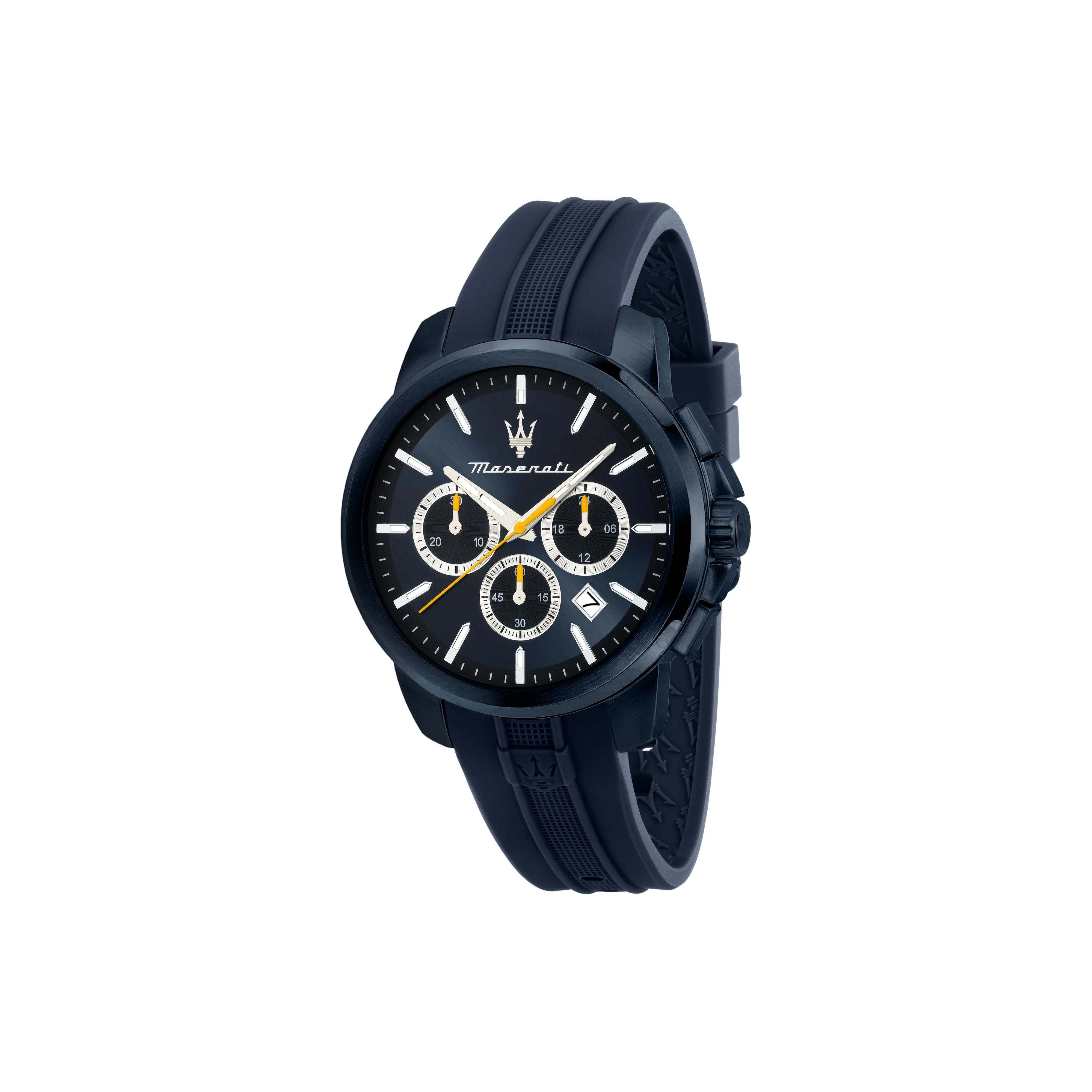 Maserati Кварцевый механизм Мужские часы 42 мм Синий