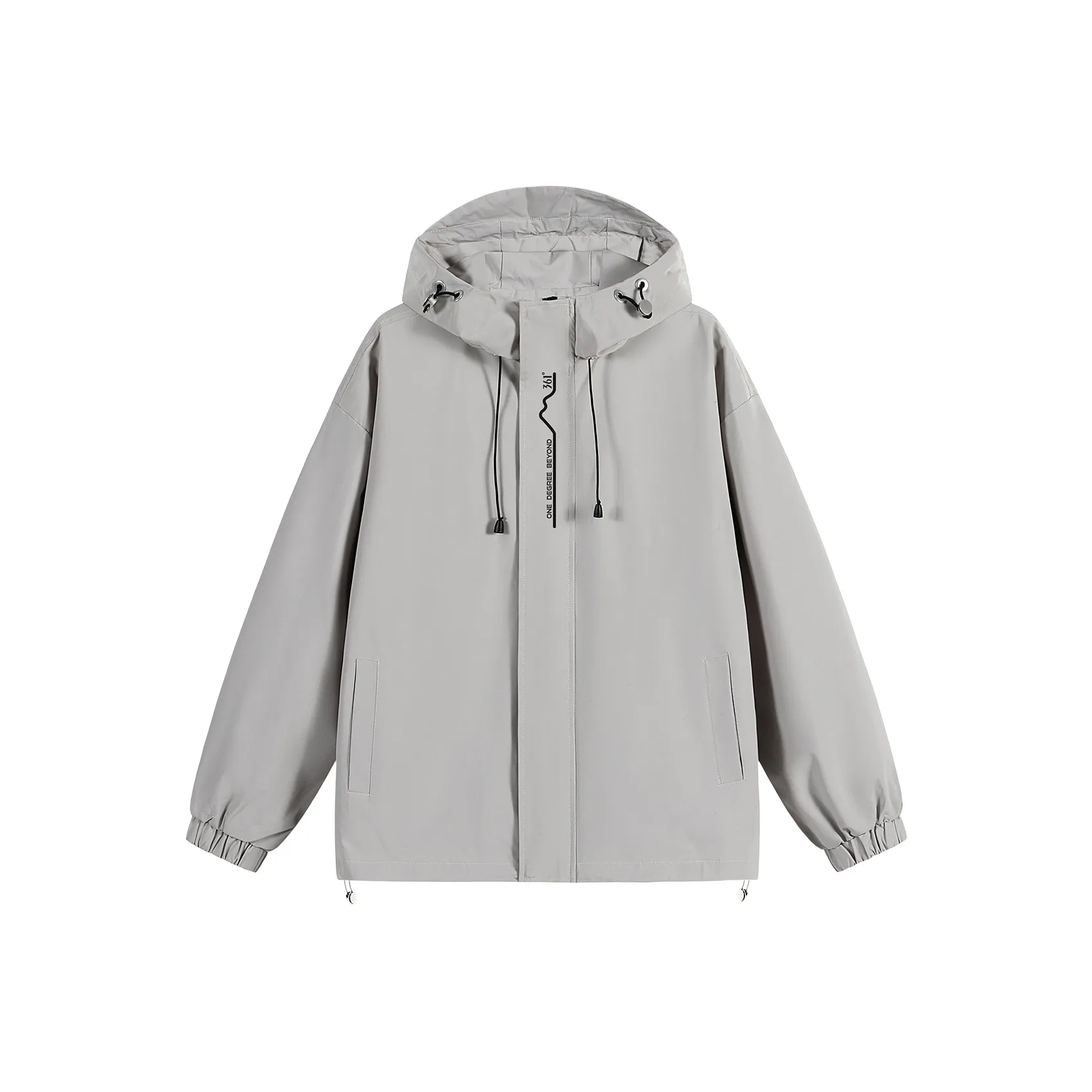 361° Trench Coat Unisex Frost White