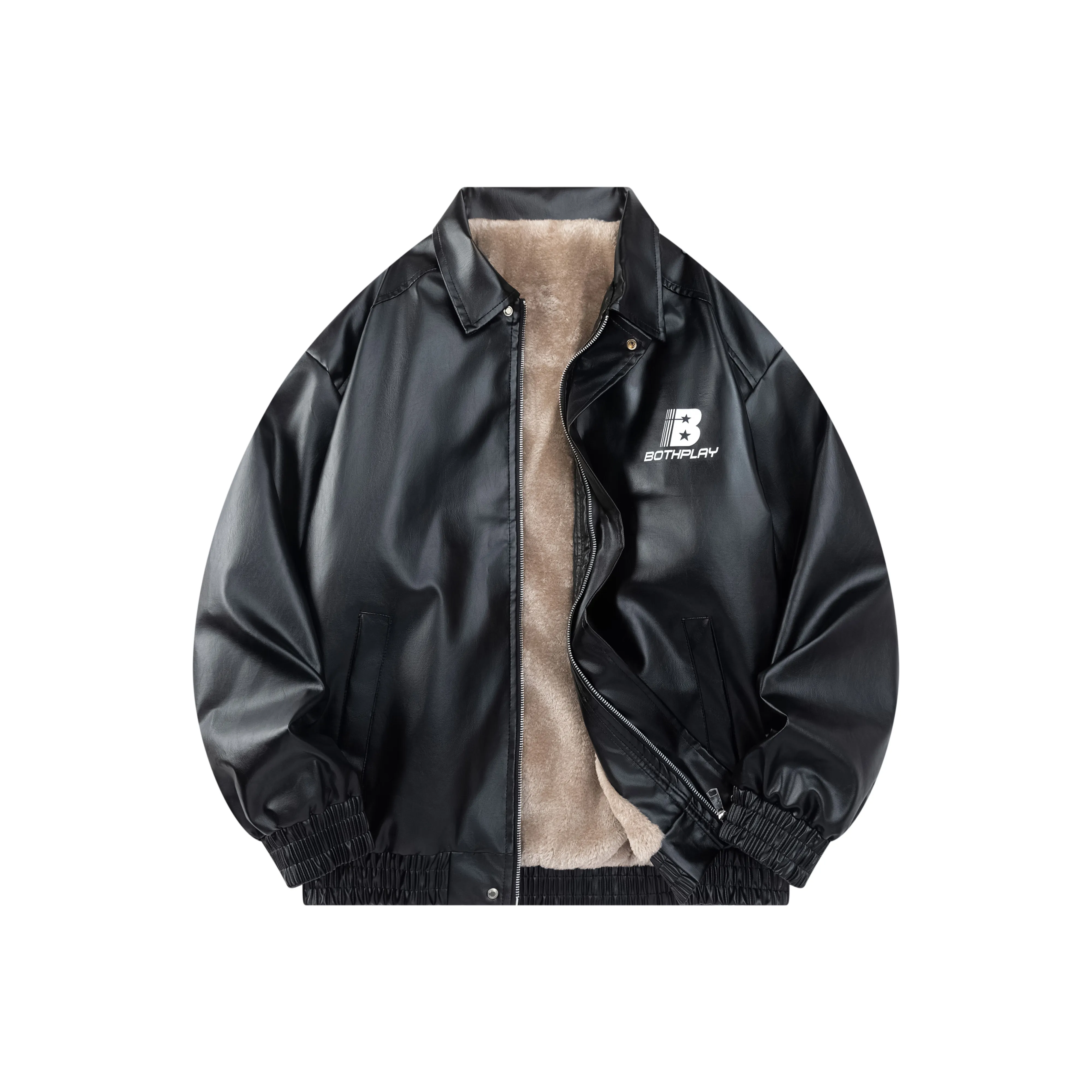 BOTH PLAY Кожа Куртка Унисекс