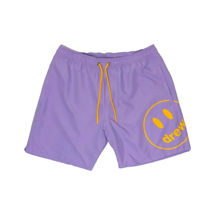 Drew House Smiley Collection Лаванда Унисекс Повседневные шорты