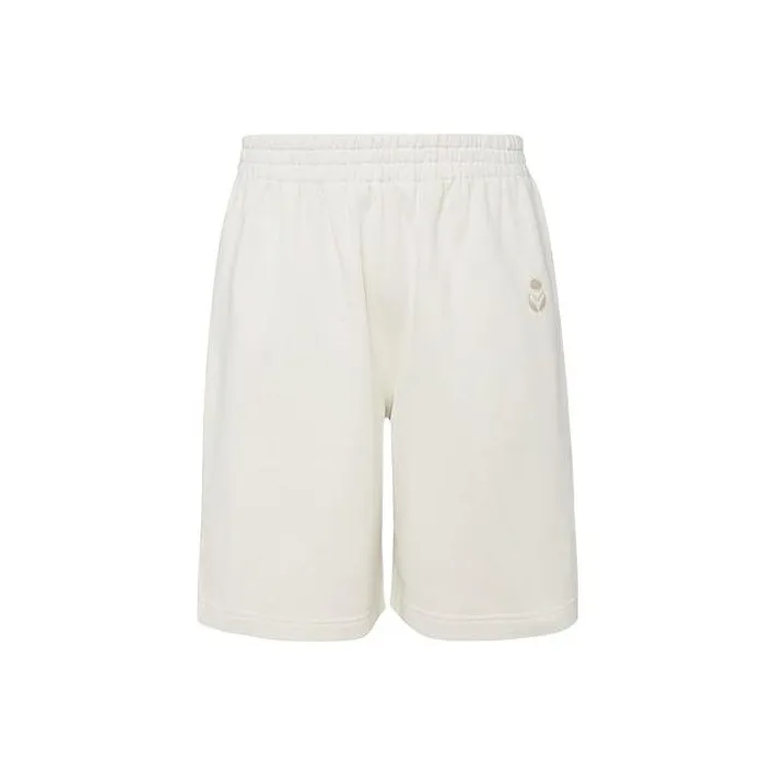 ISABEL MARANT Logo Embroidered Straight Cut Shorts