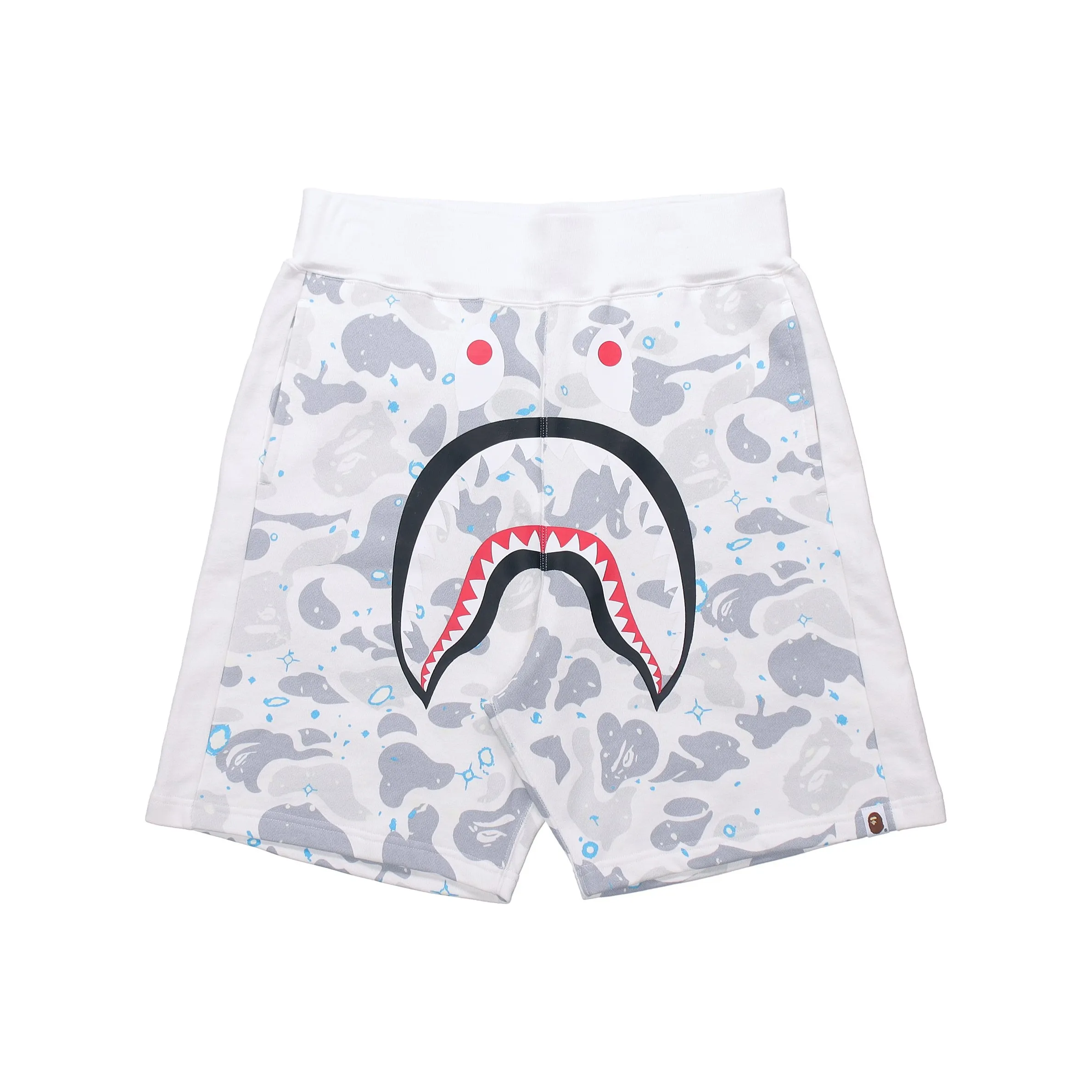 jeans med lige pasform Space Camo Shark Sweat Shorts