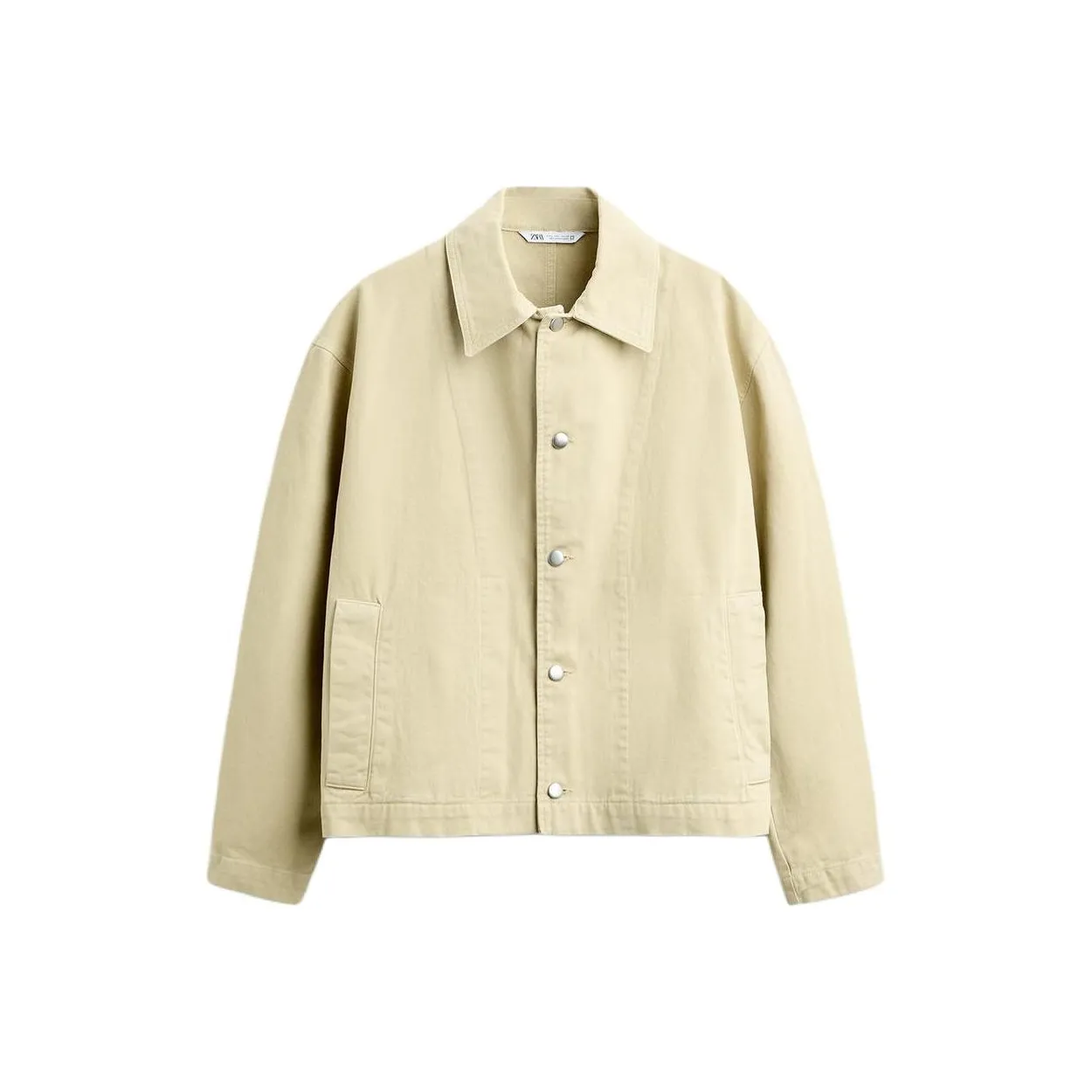 ZARA Куртки и Пальто Мужской Коричневый