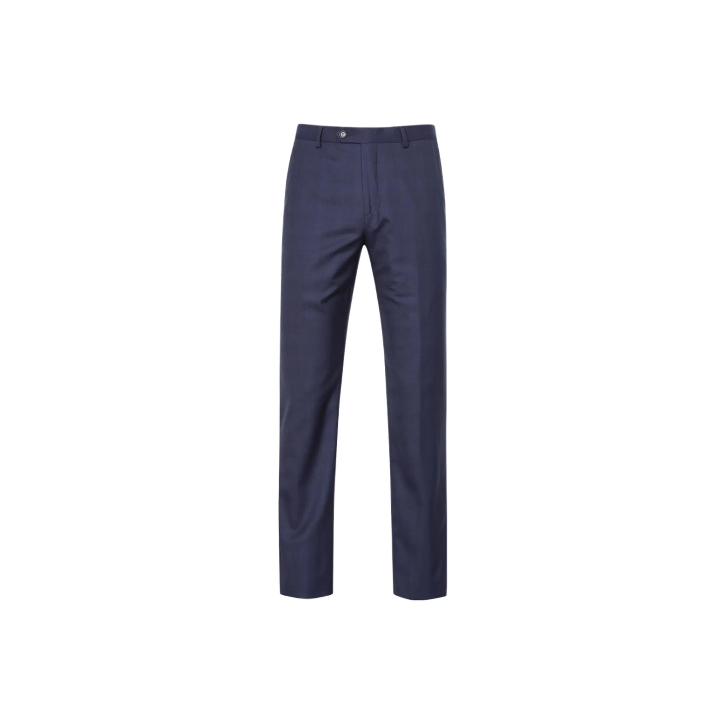 DIKENI Suit Trouser Men's Blue Plaid