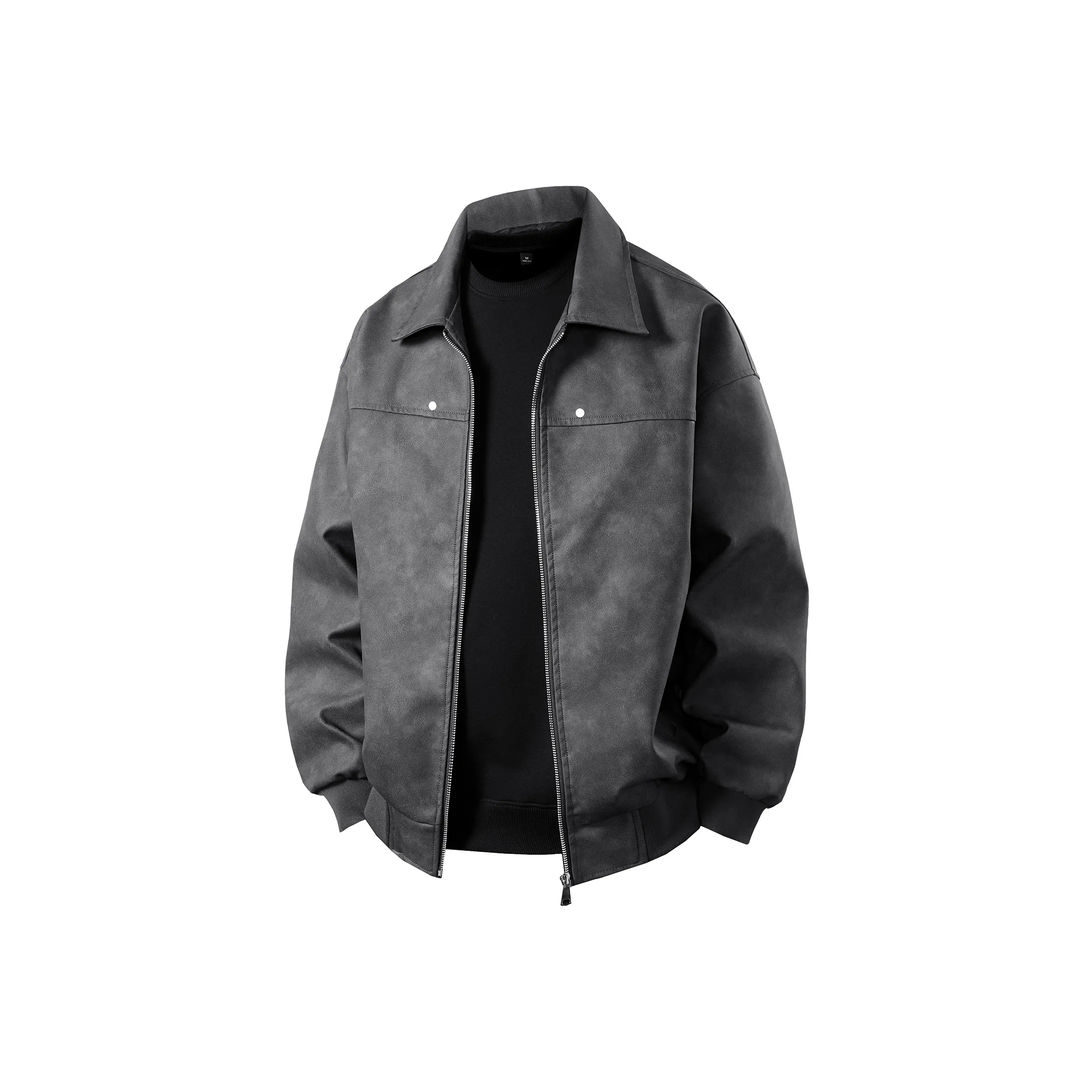 Emoji Унисекс Кожаные Куртки