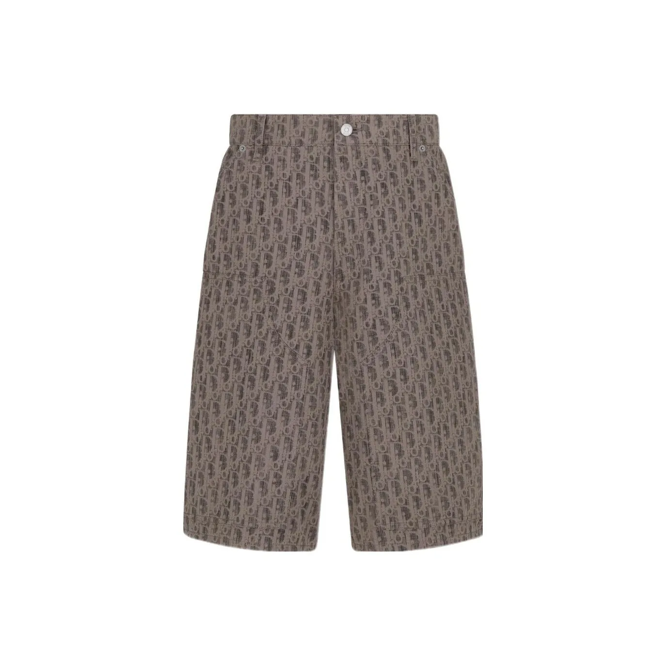 DIOR Dior Quarterly New Products SS22 Denim Shorts Men's Brown
