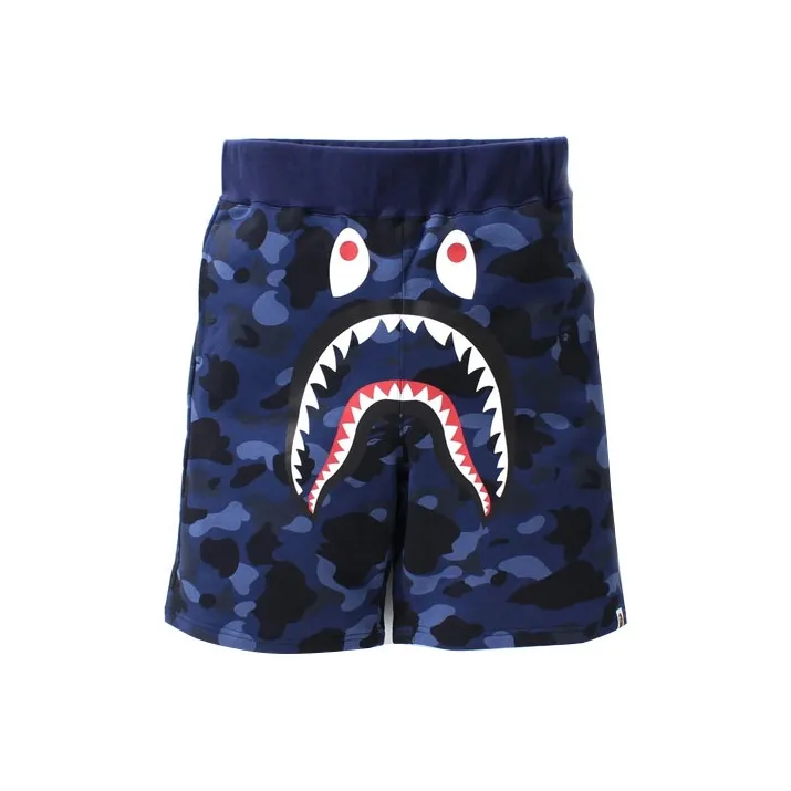 jeans med lige pasform Color Camo Shark Sweat Shorts