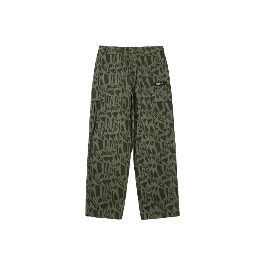 FILA Casual Pants Unisex Green