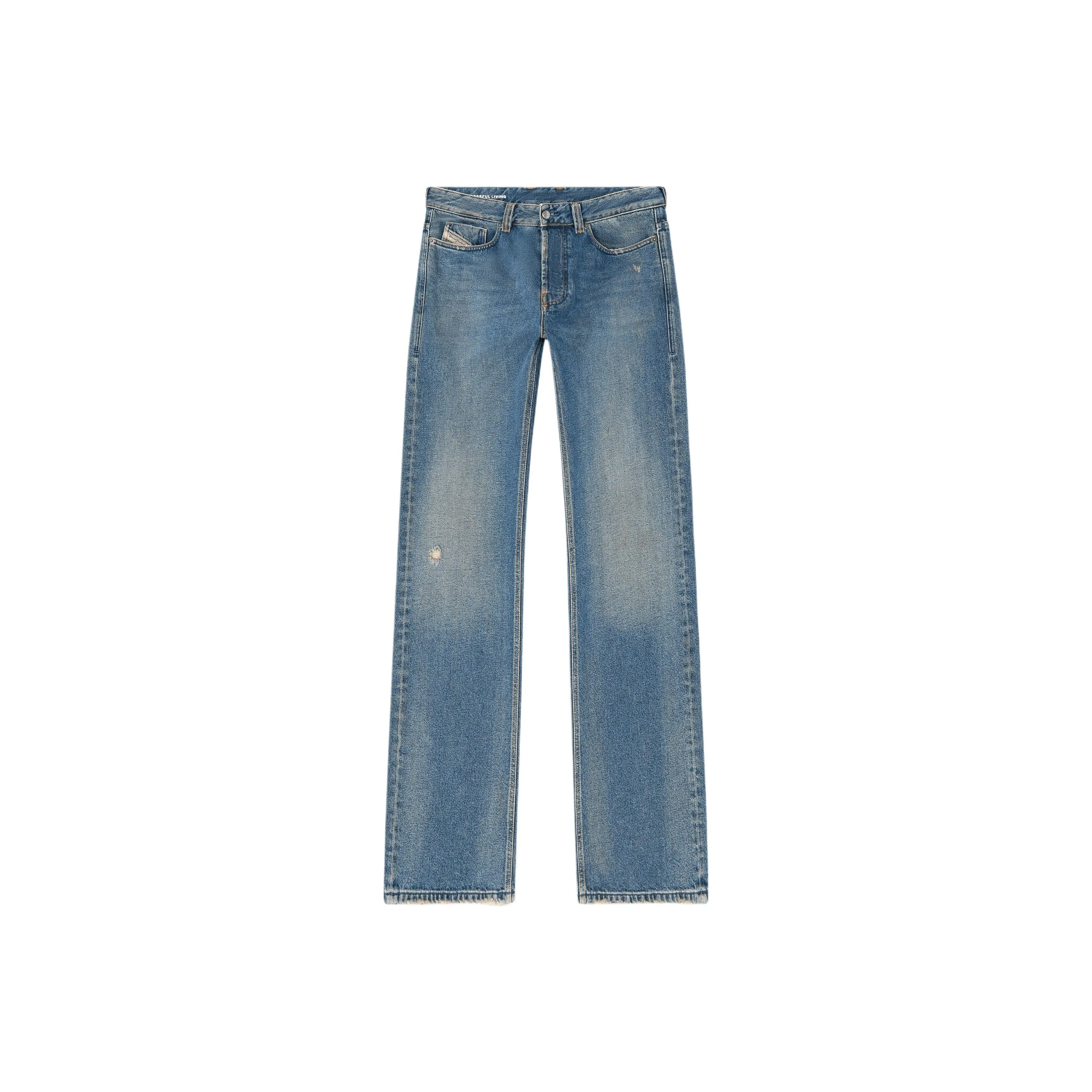 DIESEL 1980 D Eeper Relaxed Distressed Jeans