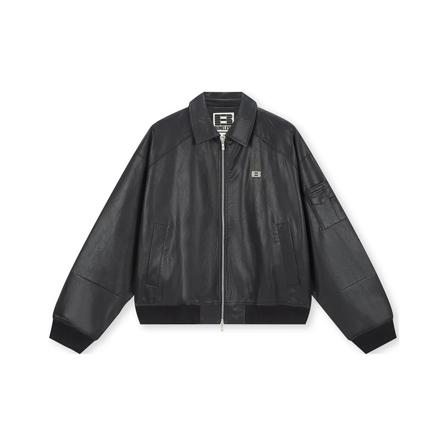 Бейсик крой Куртки и Пальто Унисекс Черный