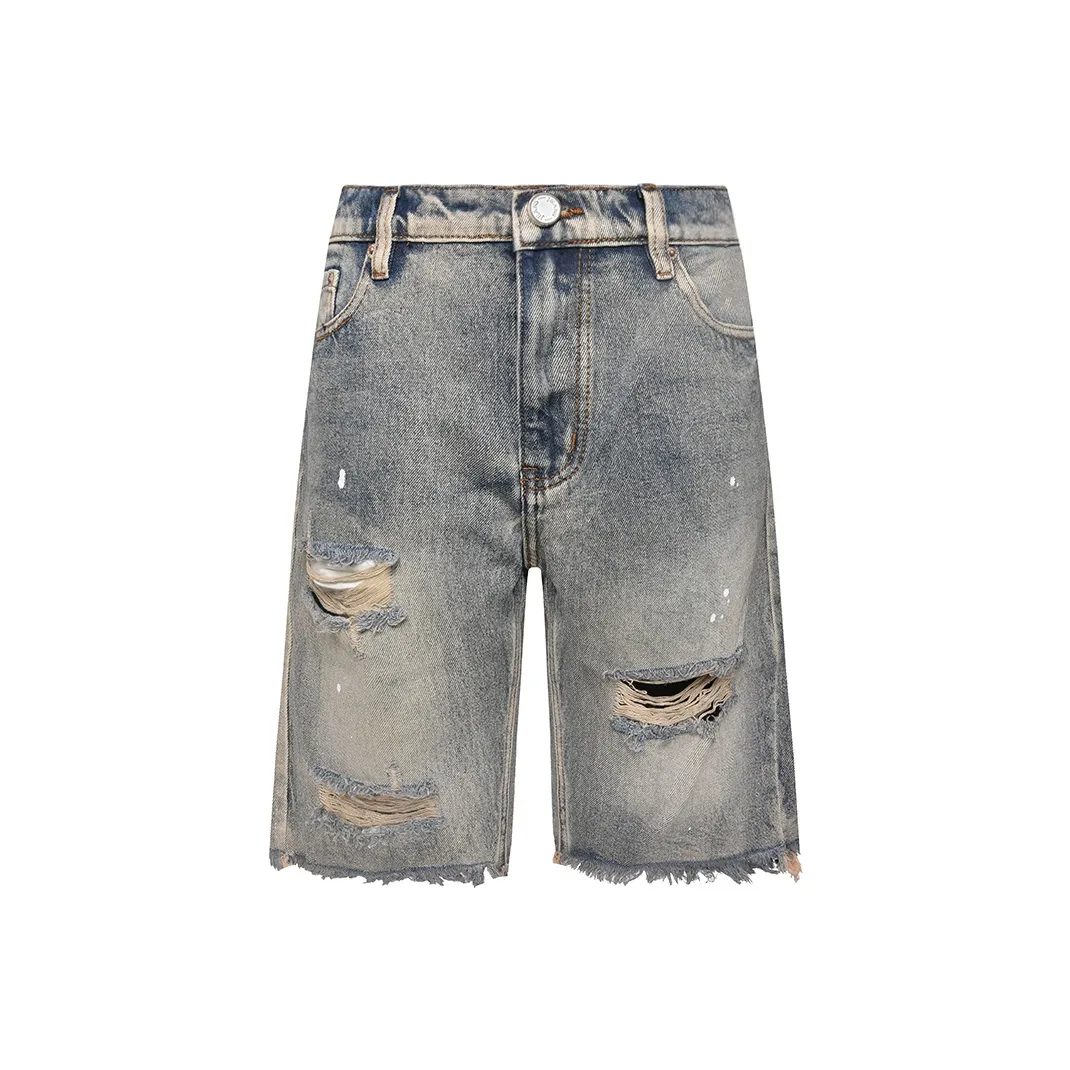 COOLALPACA Unisex Denim Shorts Swag