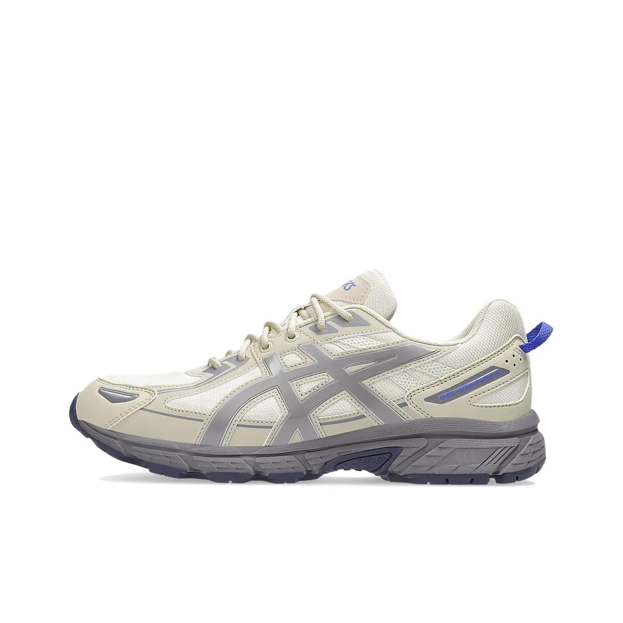 ASICS Gel Venture 6 Беговые кроссовки Низкий топ Бежевый Серый Унисекс