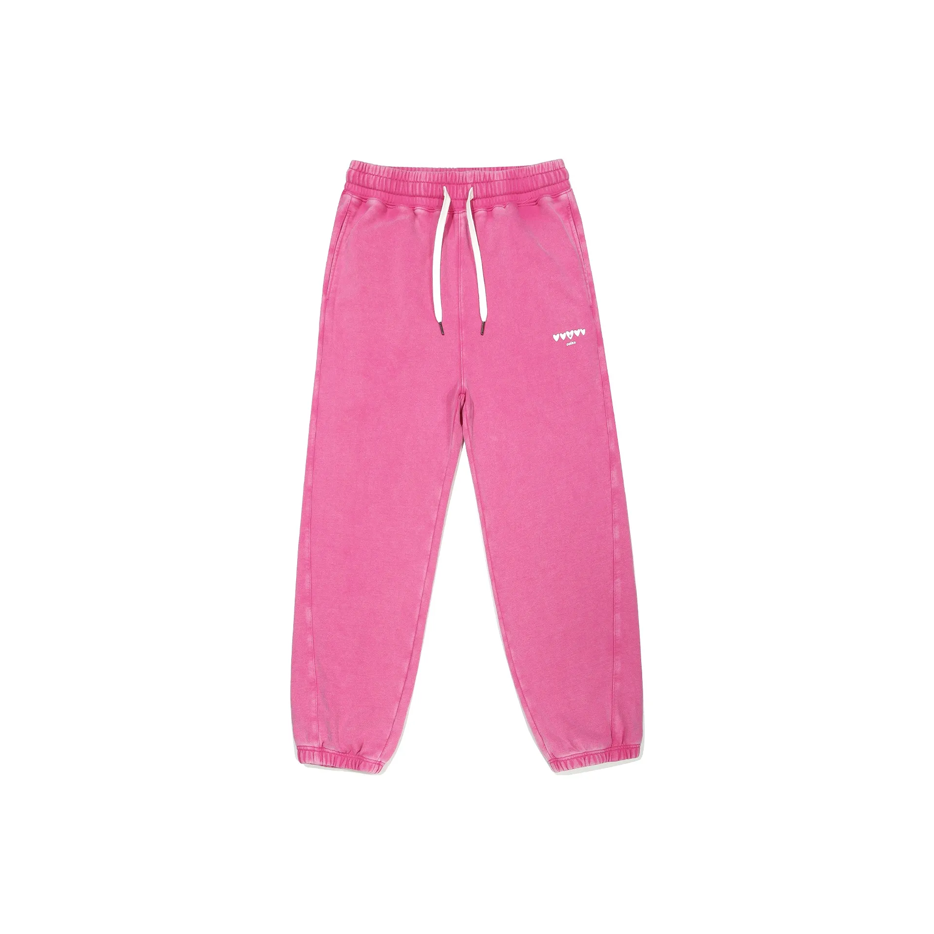 Guuka Розовые Унисекс Повседневные Брюки