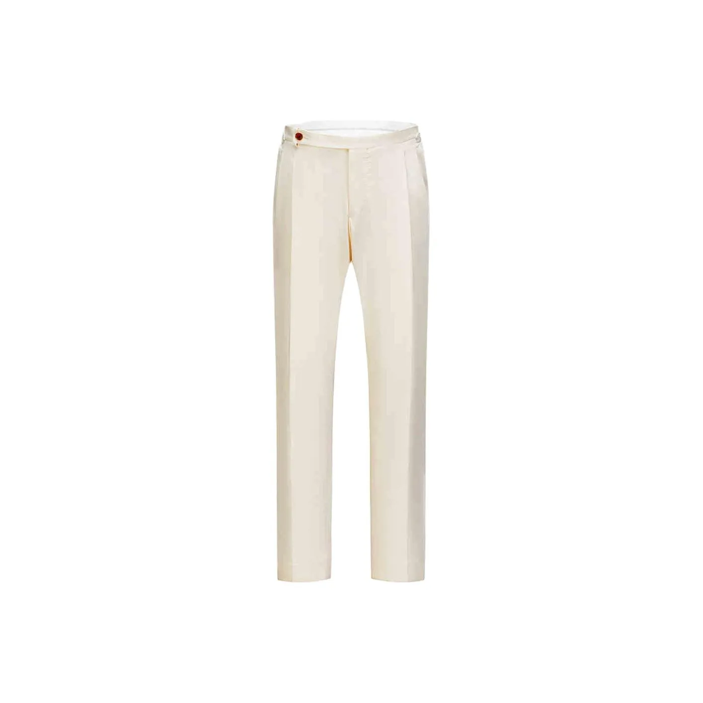 BY CREATIONS Костюм Брюки Мужской Молочно-белый