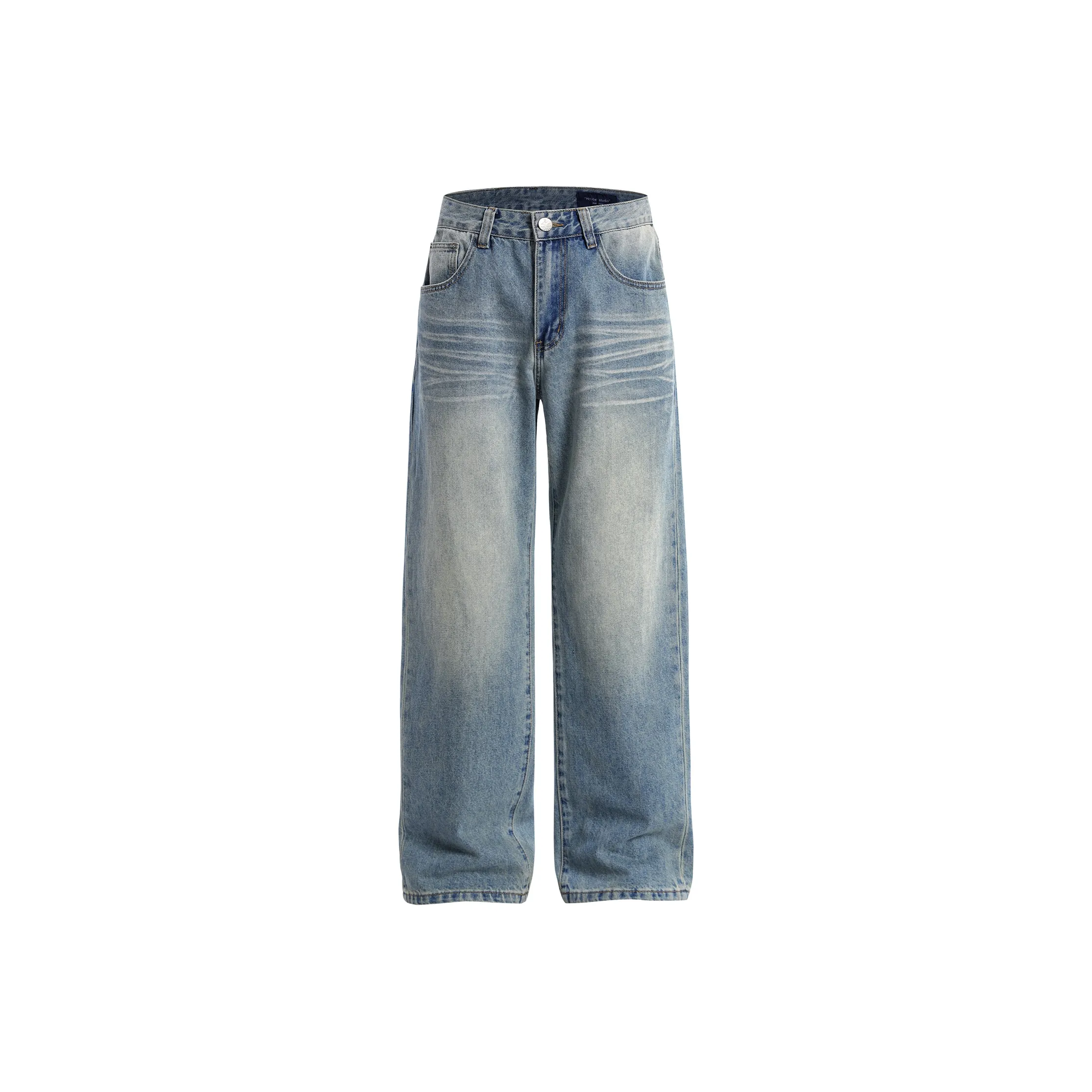 WPOOLL Jeans Men's Turkish Blue