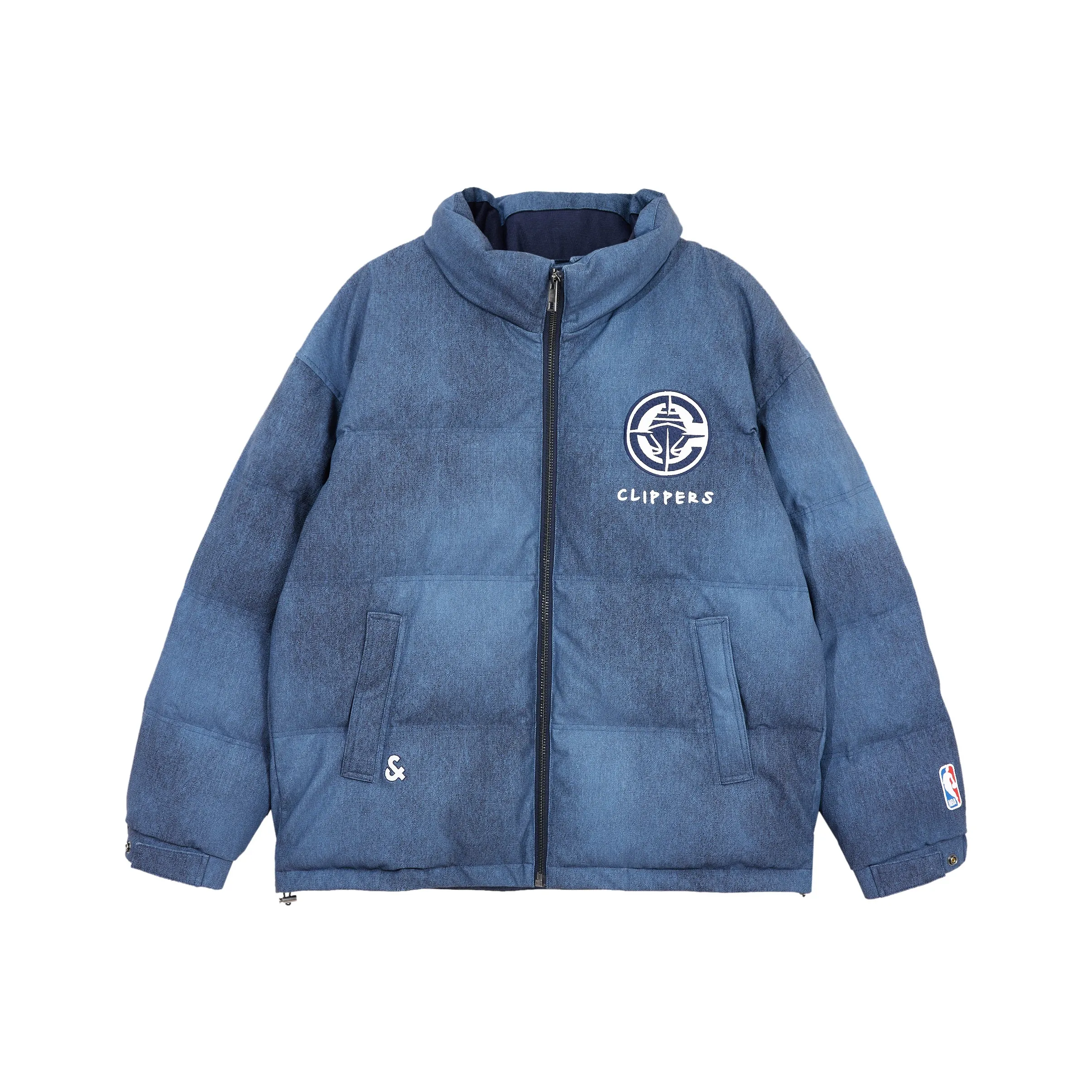 JACK JONES· x NBA Пуховая куртка Пальто Мужской Темно-синий