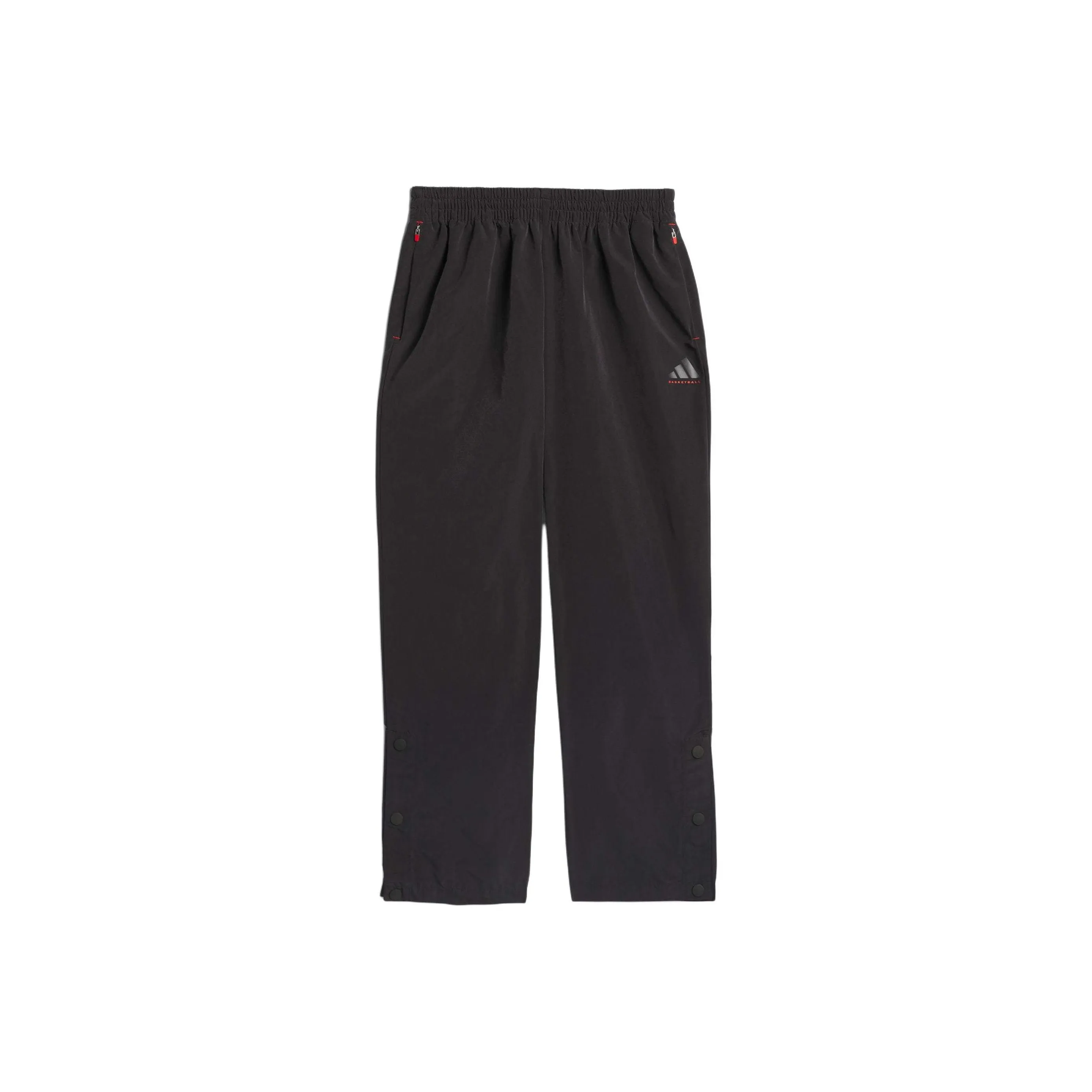 Adidas Free Shipping With AdiClub Adidas Basketball Woven Snap Pants