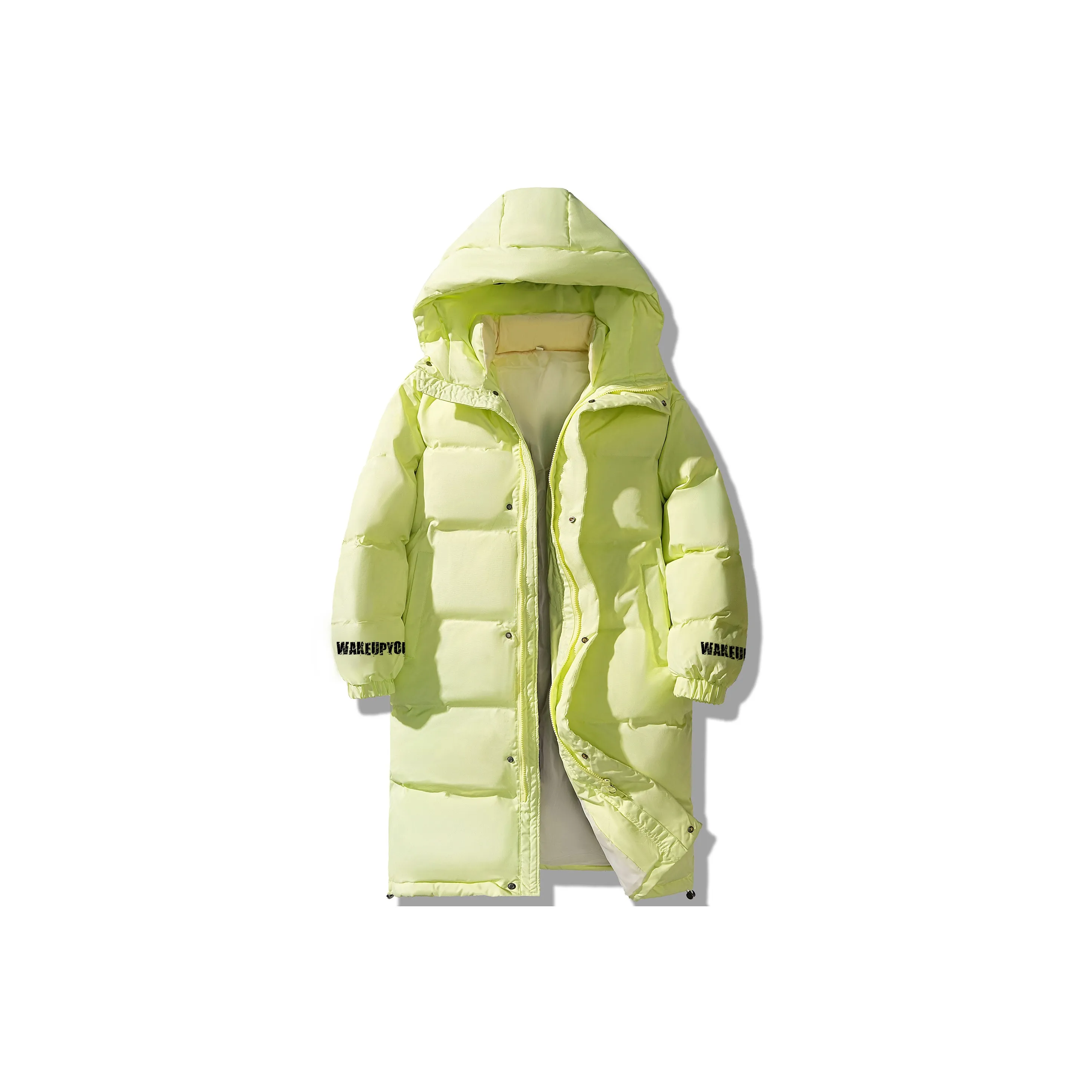 WKPY Long Puffer Jacket Unisex Couple's