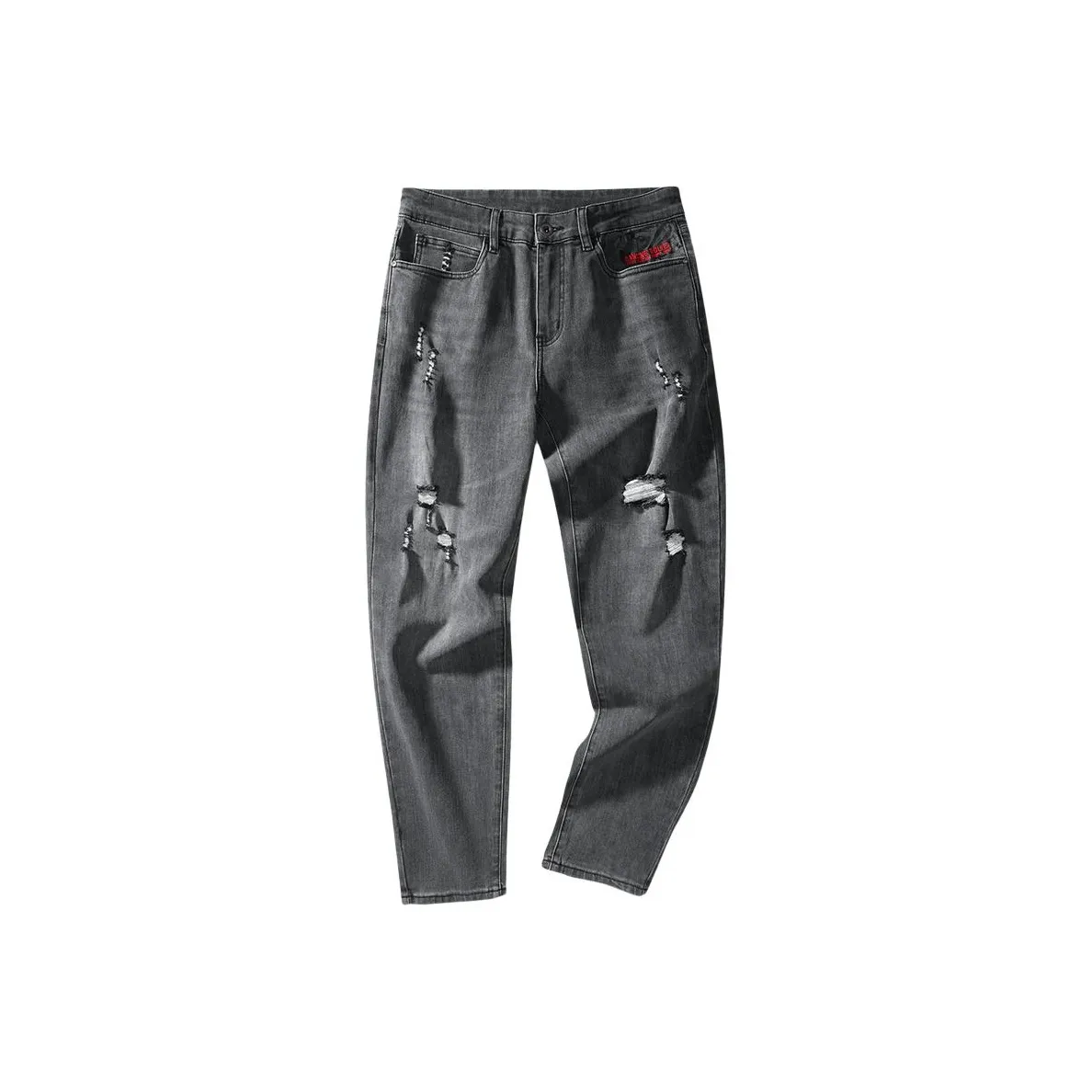 Dance with Wolves Джинсы Мужские Средне-Серые