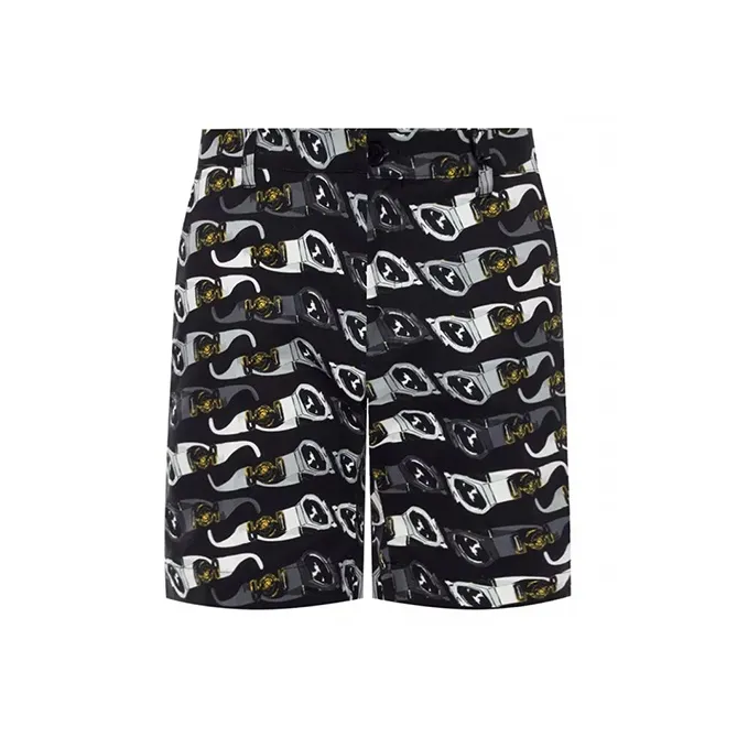 VERSACE Casual Shorts Men's Black