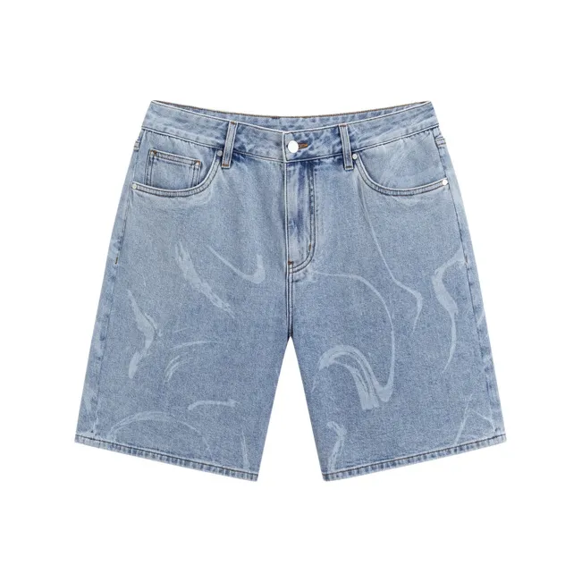 GXG Джинсовые шорты Мужские Светло-синие