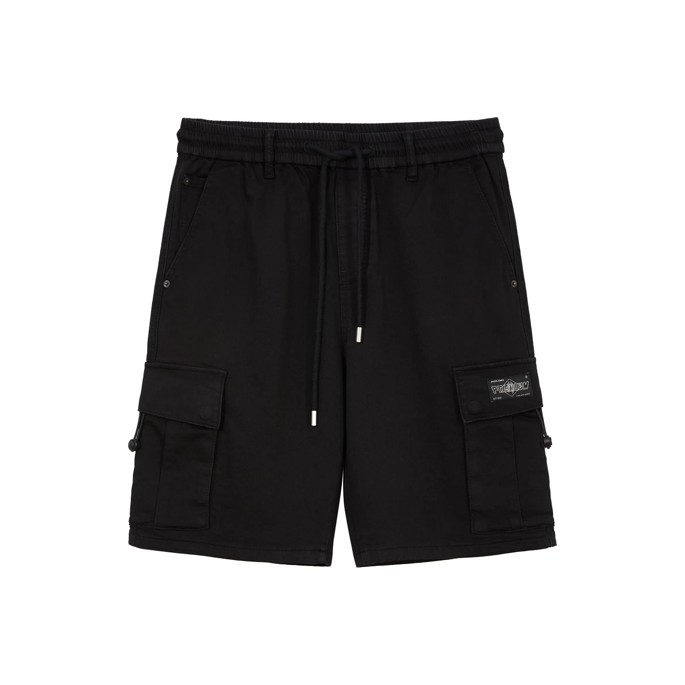 JACK JONES Черные джинсовые шорты A16 для мужчин