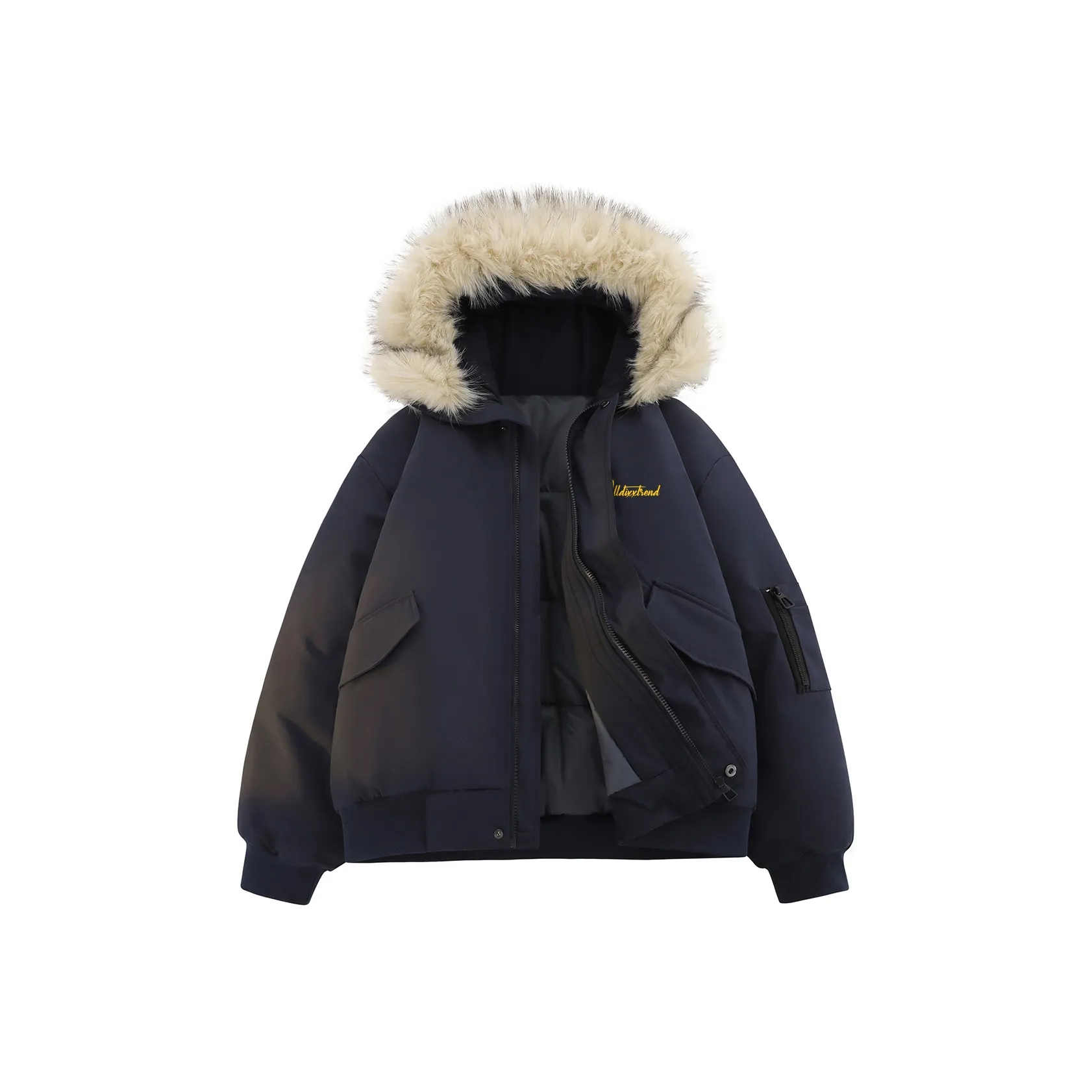 DIXX Puffer Jackets Strick Unisex