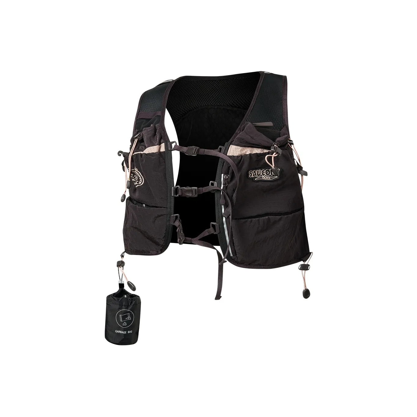 Saucony NATHAN BELL Коллекция Жилет Унисекс Черный