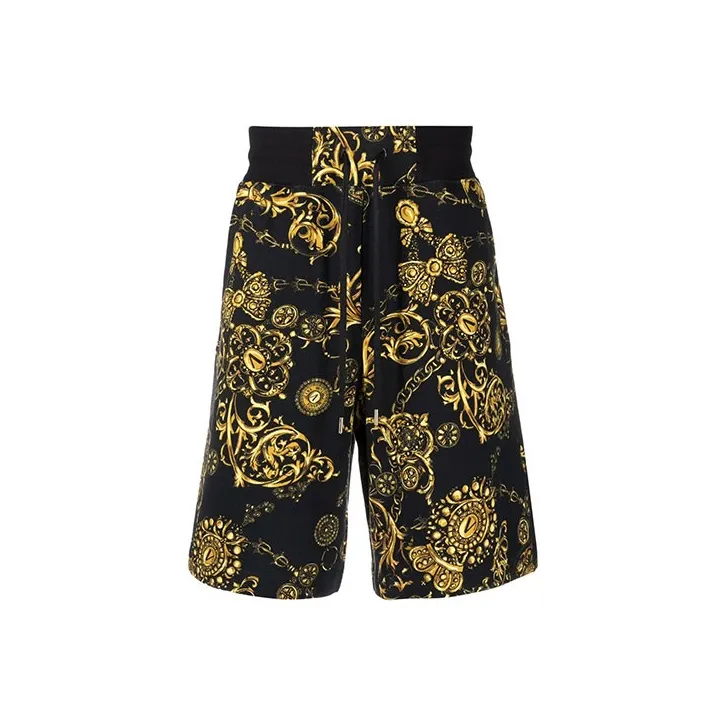 VERSACE JEANS COUTURE FW21 Casual Shorts Men's Black