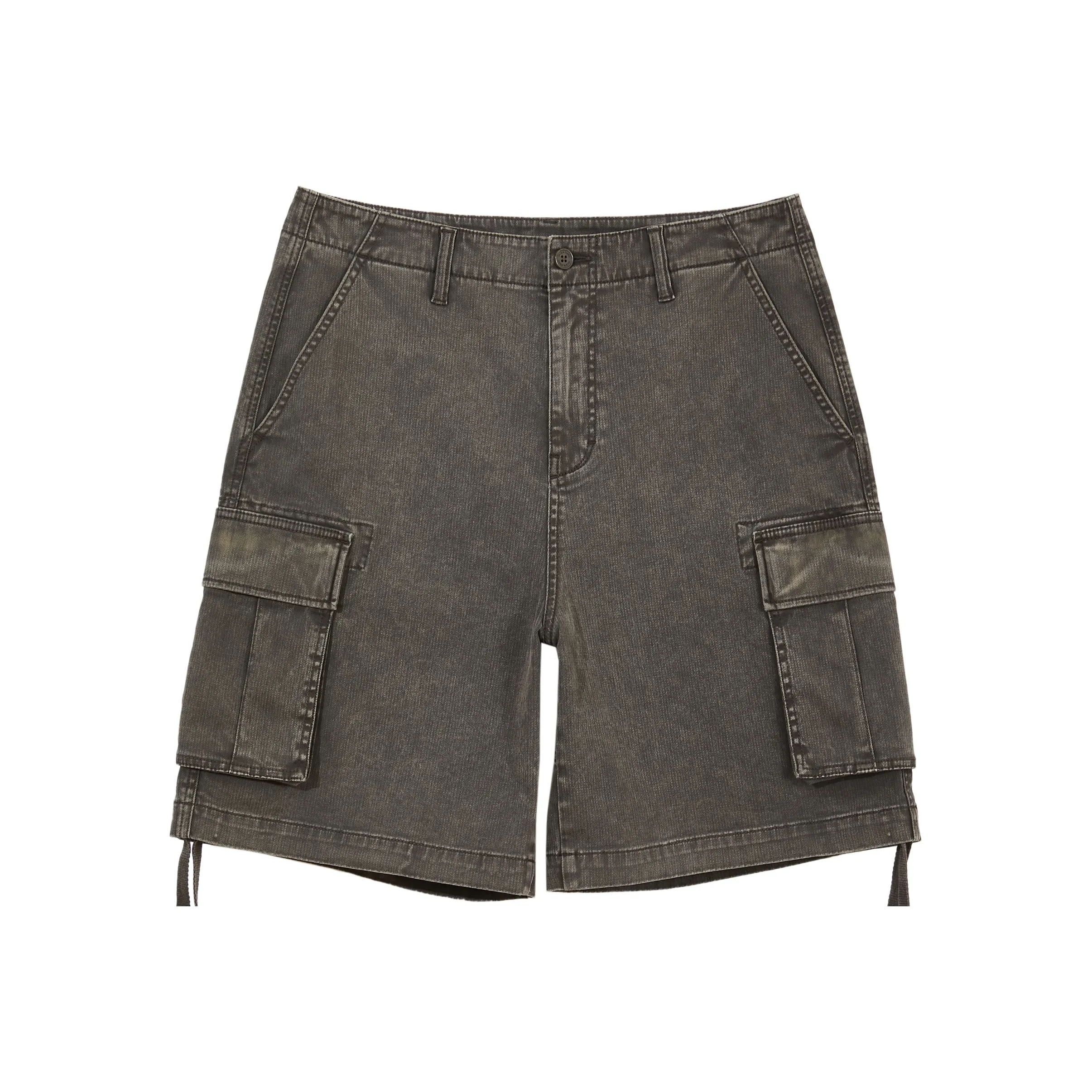 JACK&JONES Denim Shorts Men's E56 Dark Gray Green