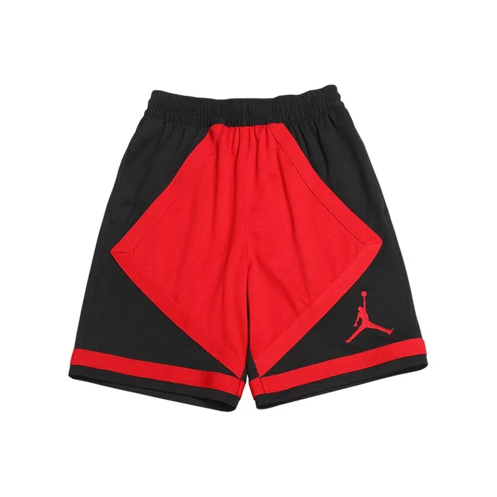Джордан Повседневные шорты Мужские Красный Черный