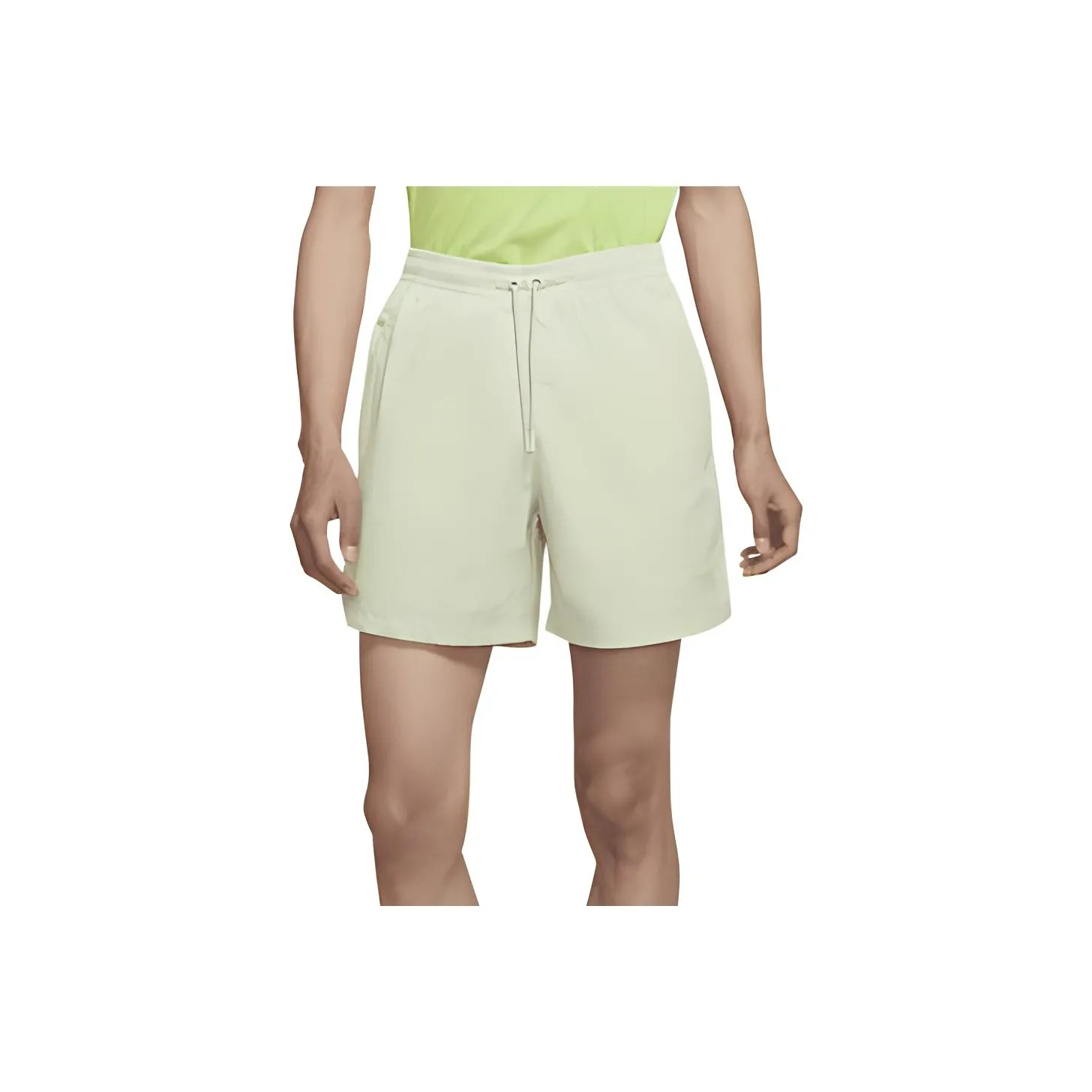 Nike NAI KE Cha Casual Shorts Men's Light Olive Green Gray