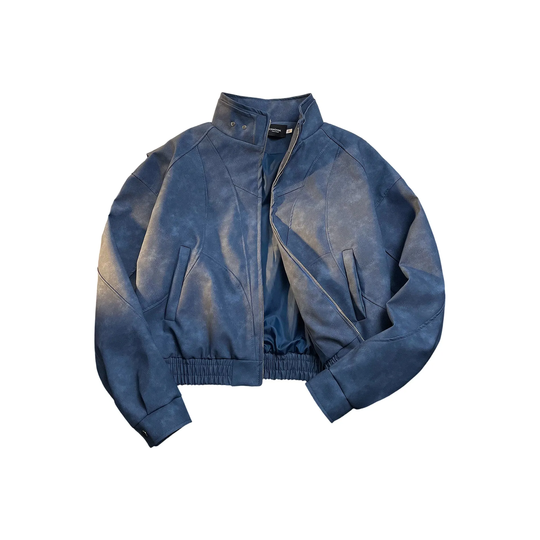 DJ.SPIRIT Leather Jacket Unisex Wisteria Purple