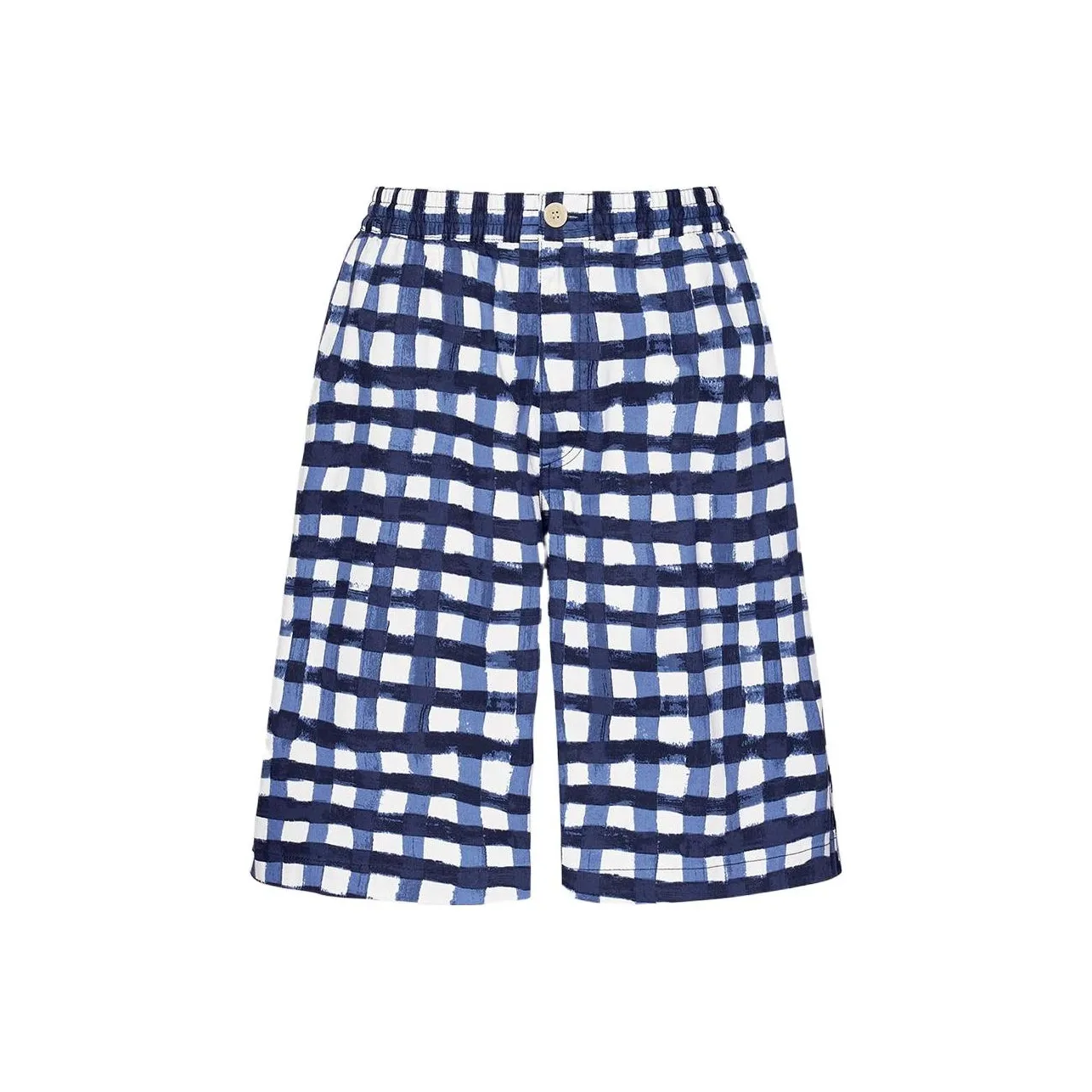 Uniqlo Marni Совместный бренд Co Branding SS22 Шорты Унисекс Морской синий