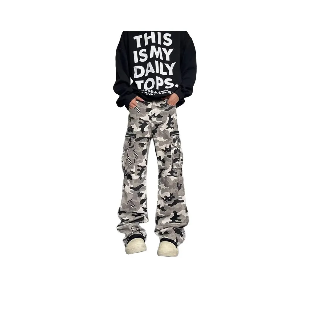 Белый медведь Джинсы Унисекс Камуфляж