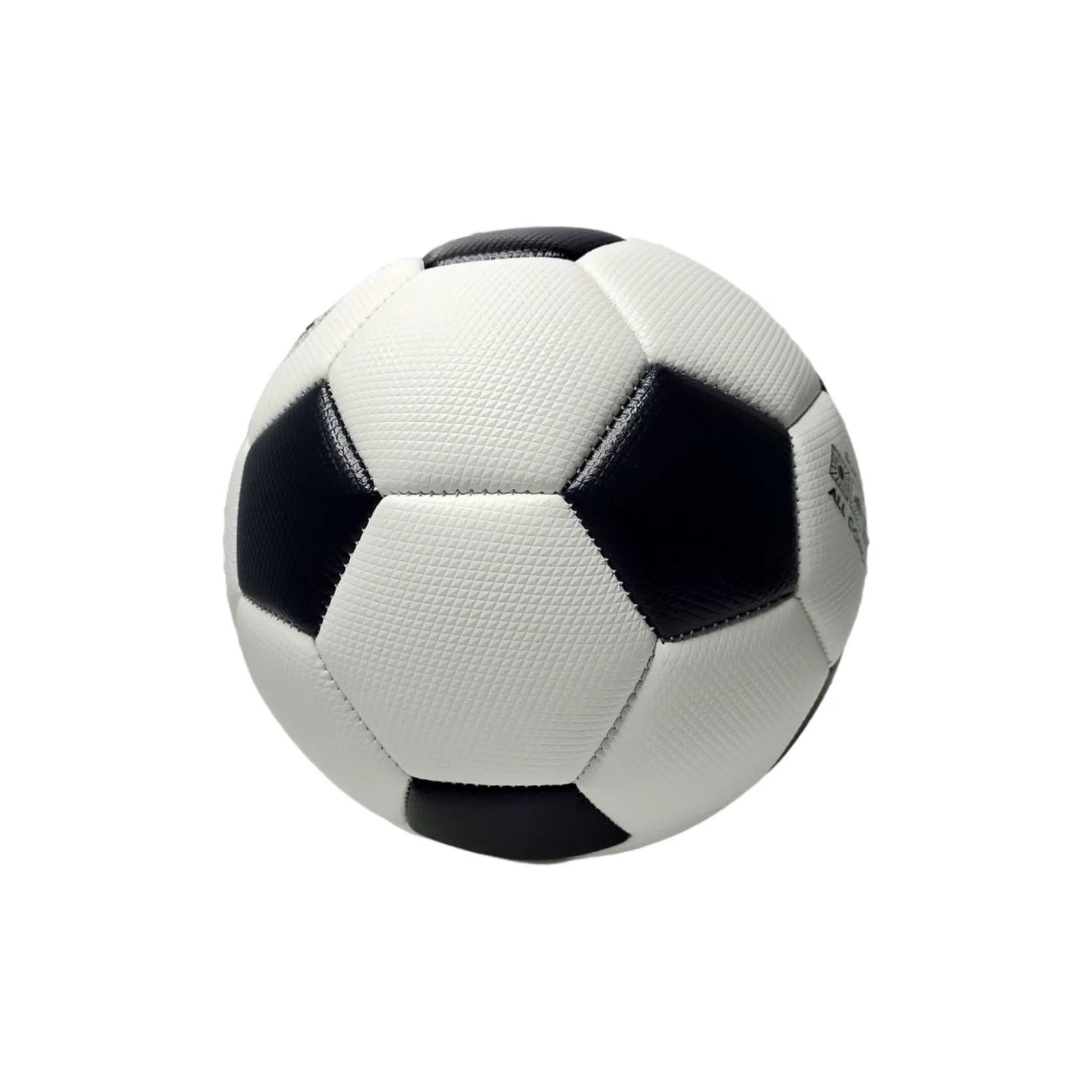 FEIERDUN Size 5 Soccer PU Machine Stitched Soccer Ball Unisex Black White