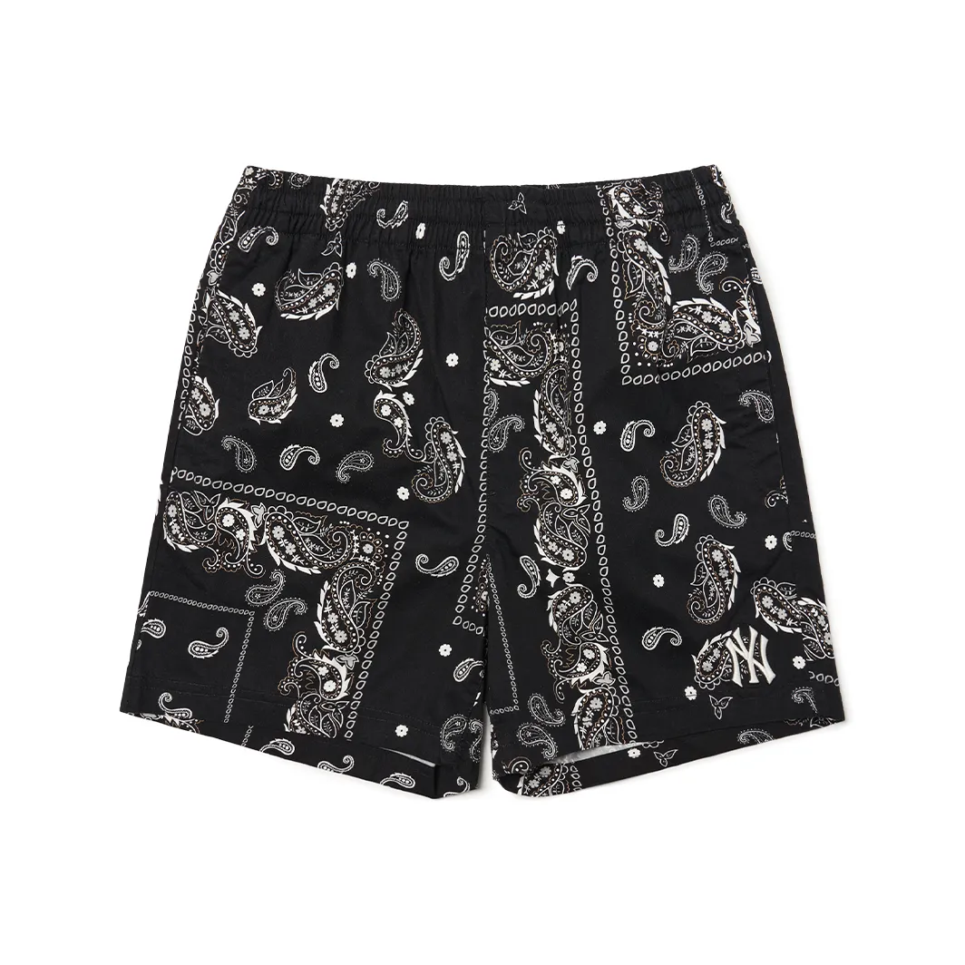 MLB Cashew Flower SS22 Шорты Унисекс Черный