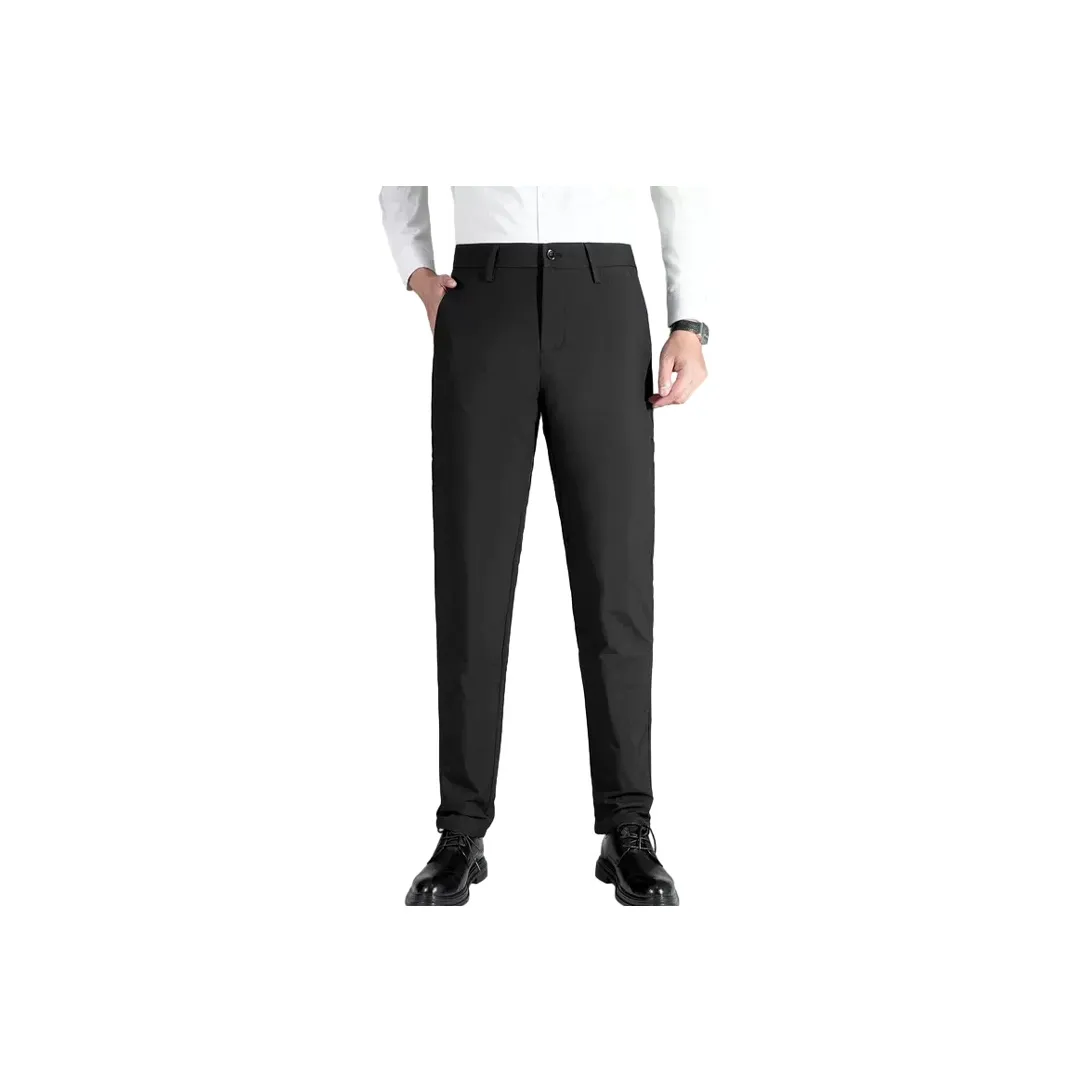 SNOW FLYING Мужские черные пуховые штаны