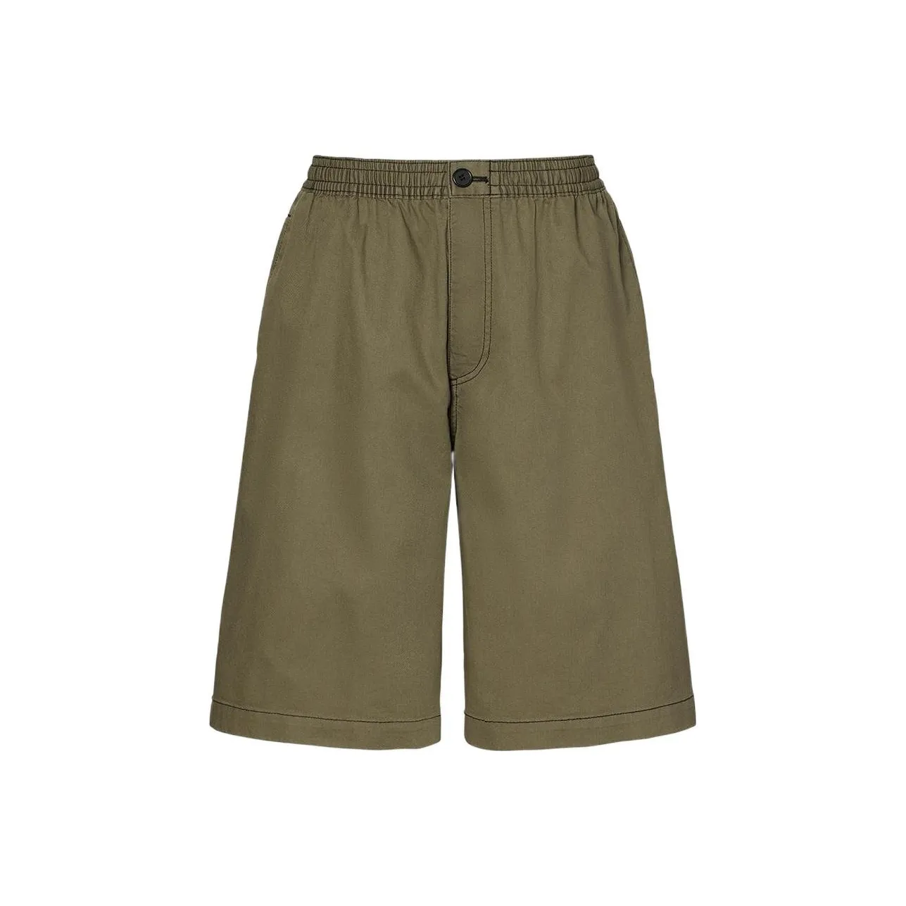 UNIQLO MARNI Co Брендинг Темно-оливковый Унисекс Повседневные шорты