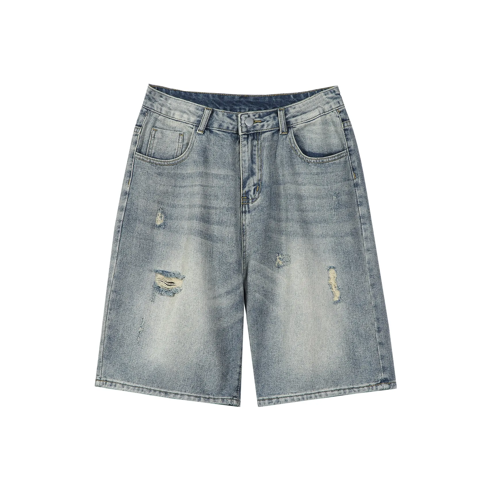 Levis high loose straight leg jeans in dark blue