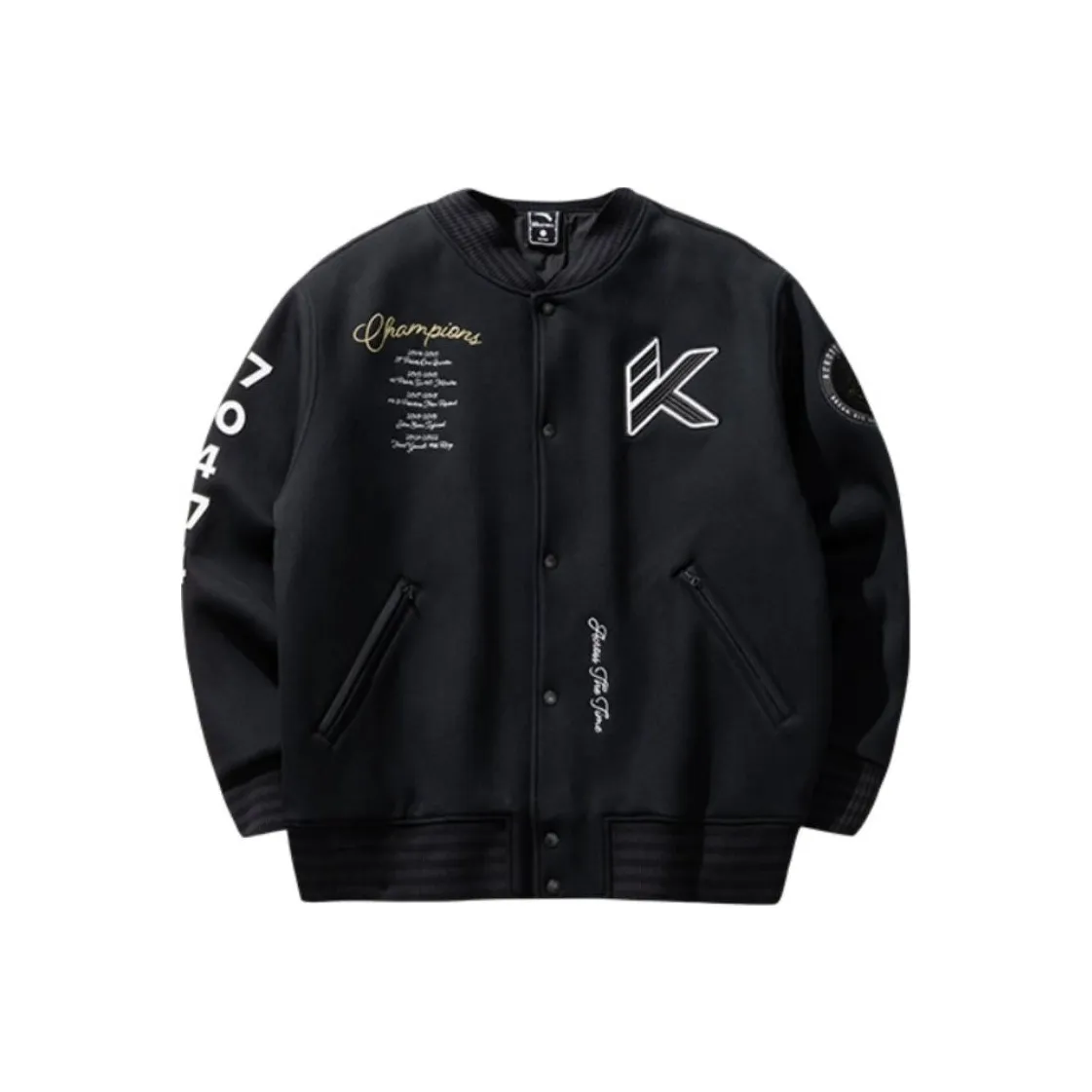 ANTA Basketball Collection Пуховик Мужской Основной Черный