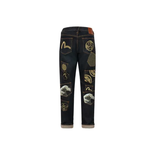 EVISU Джинсовый синий Мужские Джинсы
