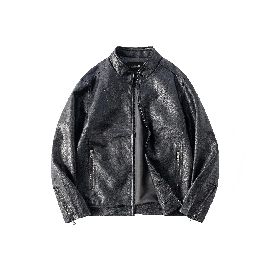 Playboy Мужские кожаные куртки