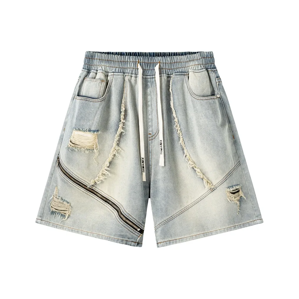 XINYINSU SS24 Denim Shorts Unisex